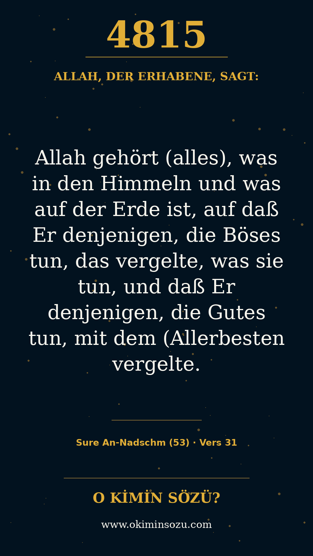 quran 4815 s053 a031