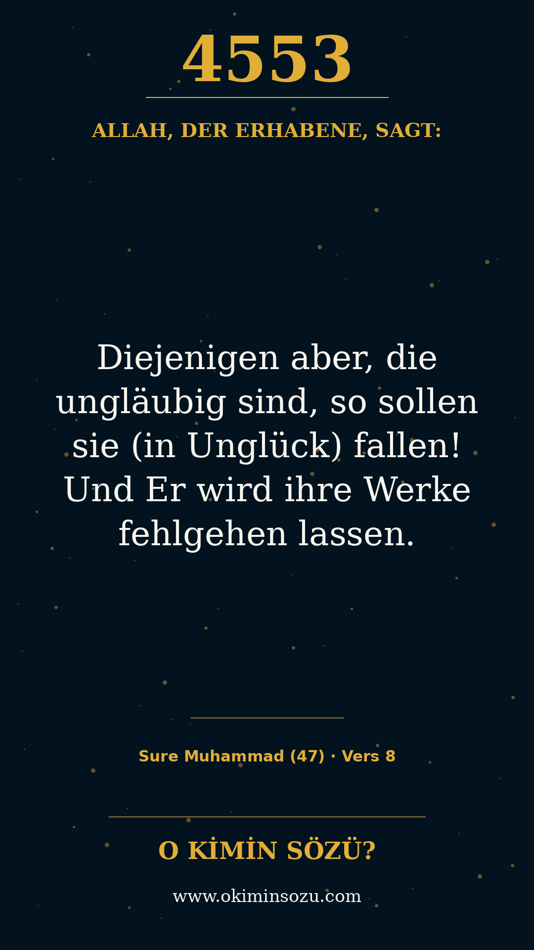 quran 4553 s047 a008