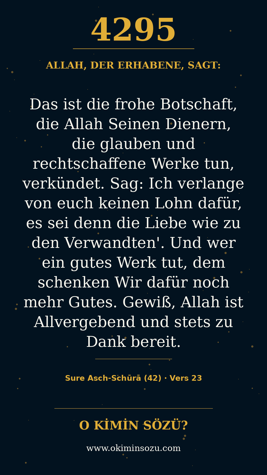 quran 4295 s042 a023