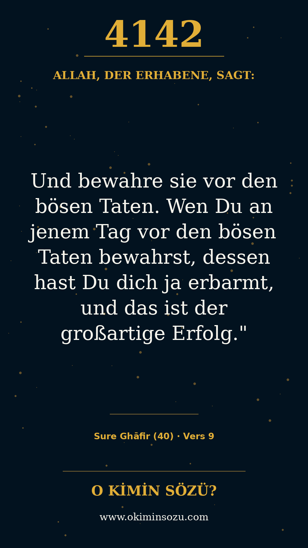 quran 4142 s040 a009