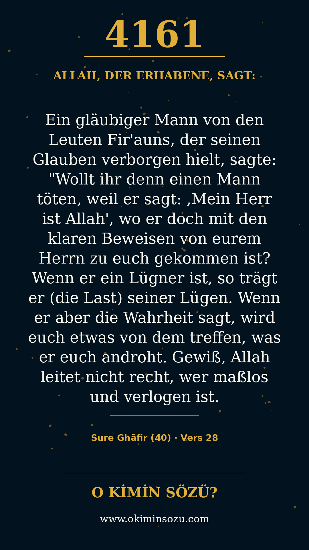 quran 4161 s040 a028