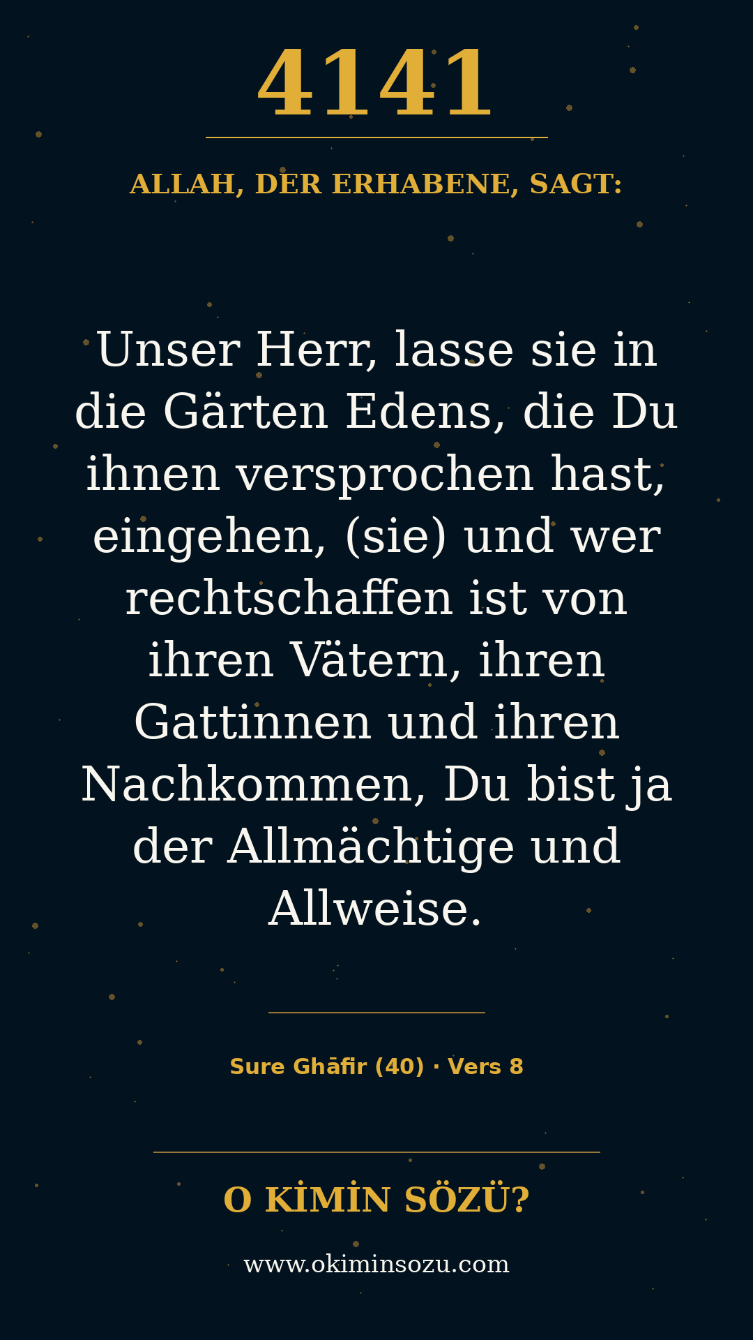 quran 4141 s040 a008
