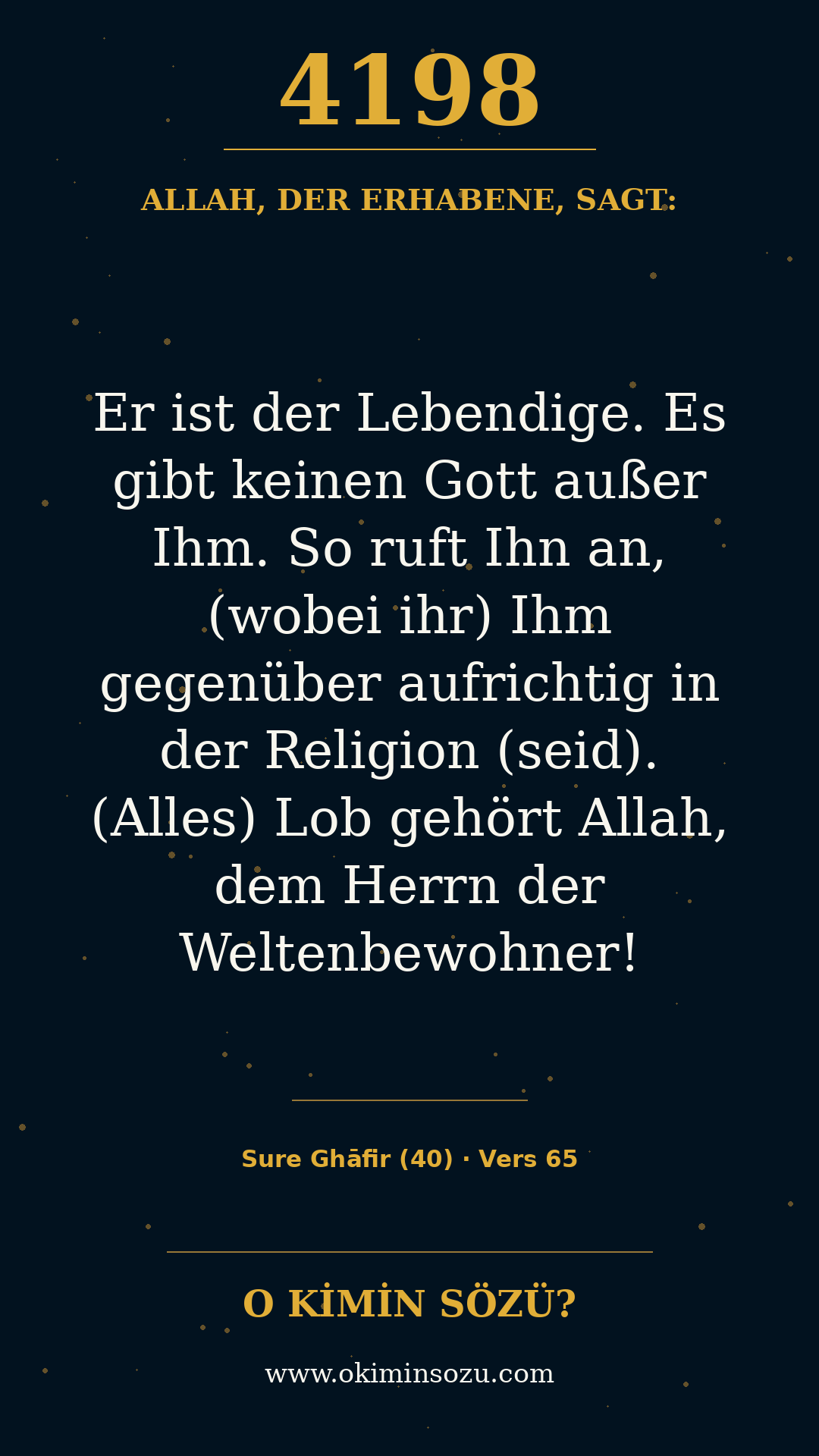 quran 4198 s040 a065