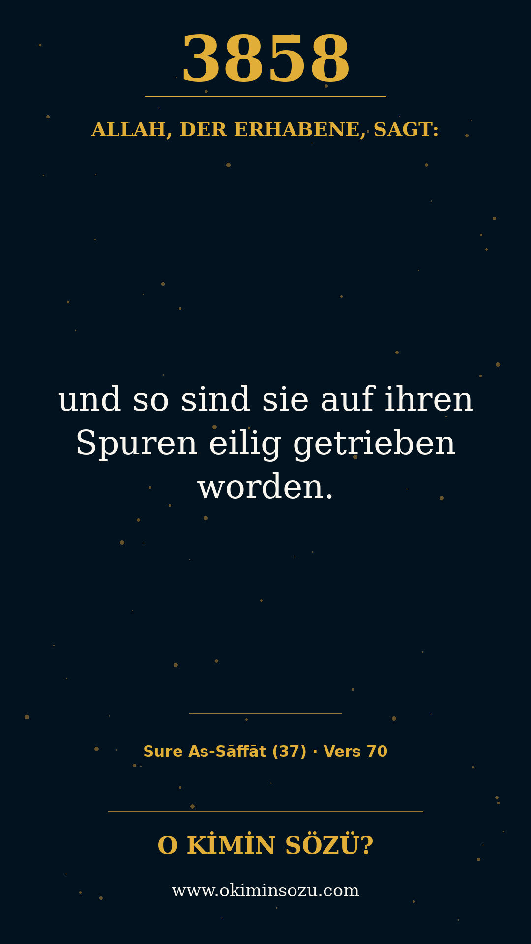 quran 3858 s037 a070