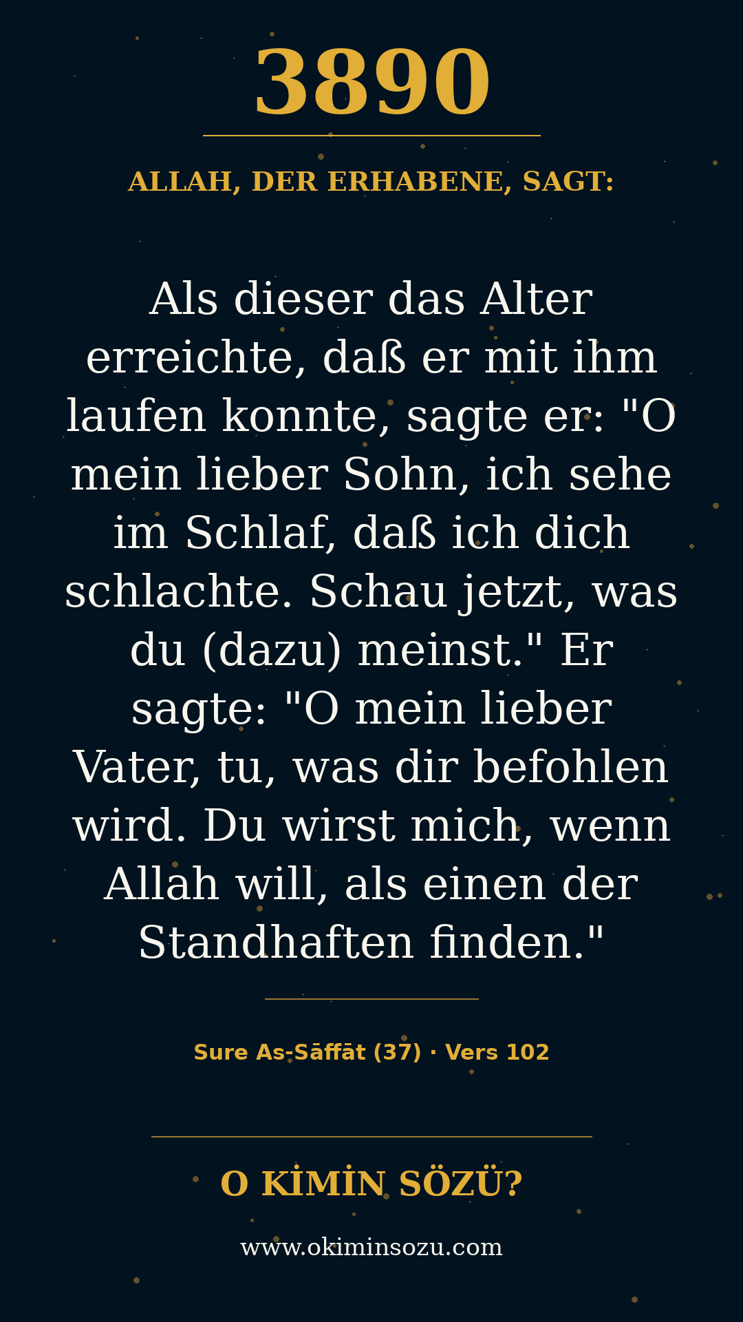 quran 3890 s037 a102