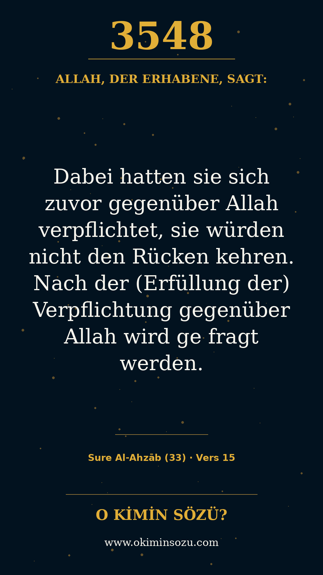 quran 3548 s033 a015