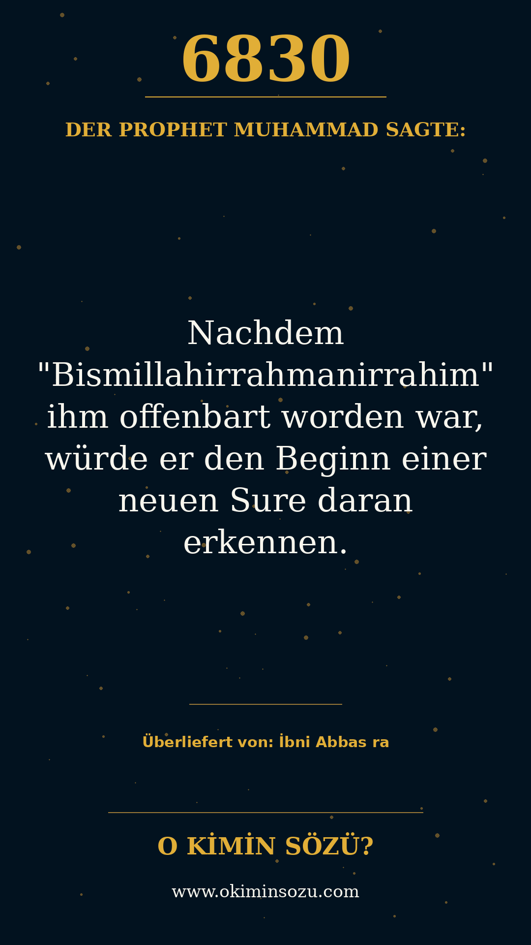 hadith 6830