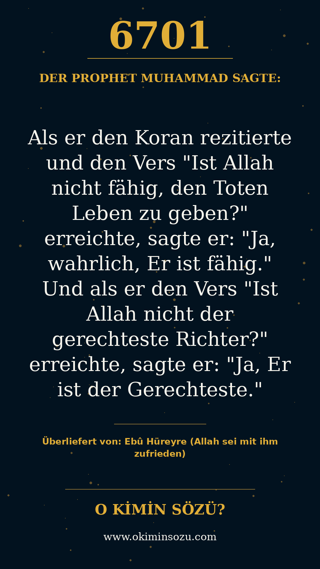 hadith 6701