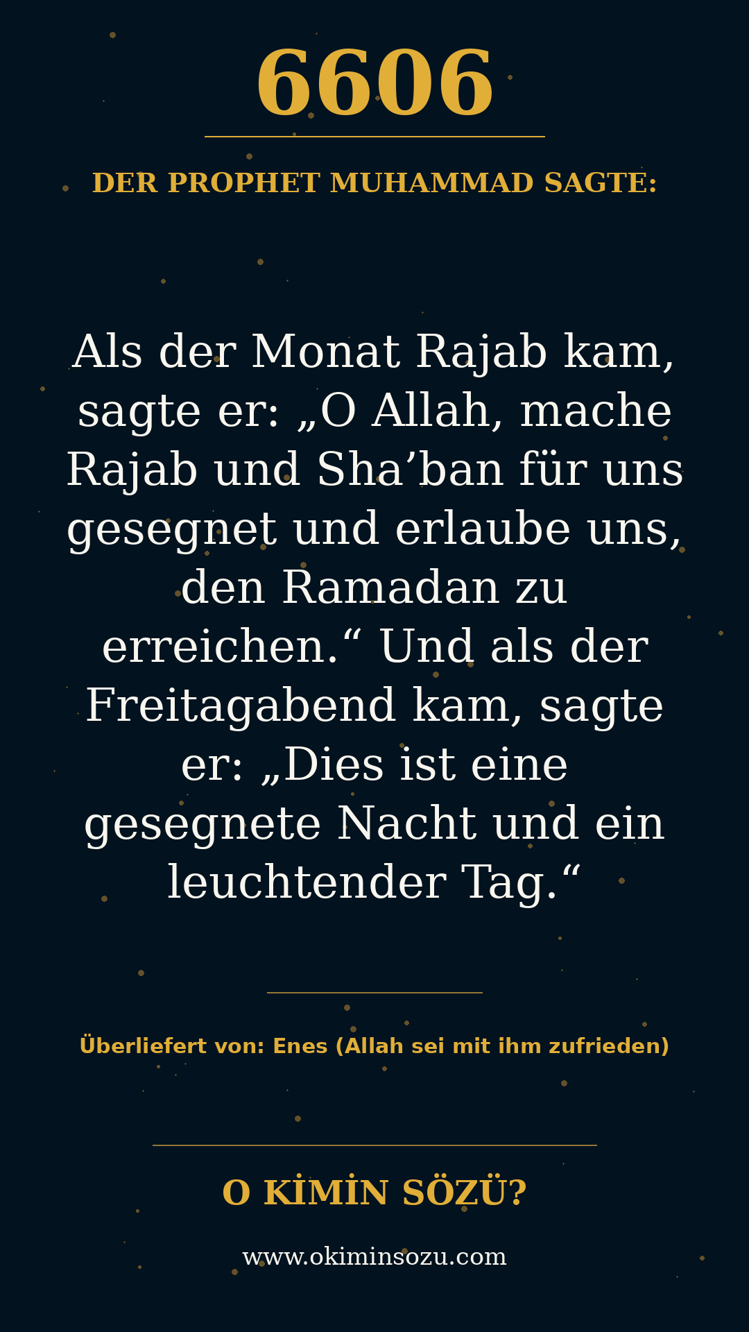 hadith 6606