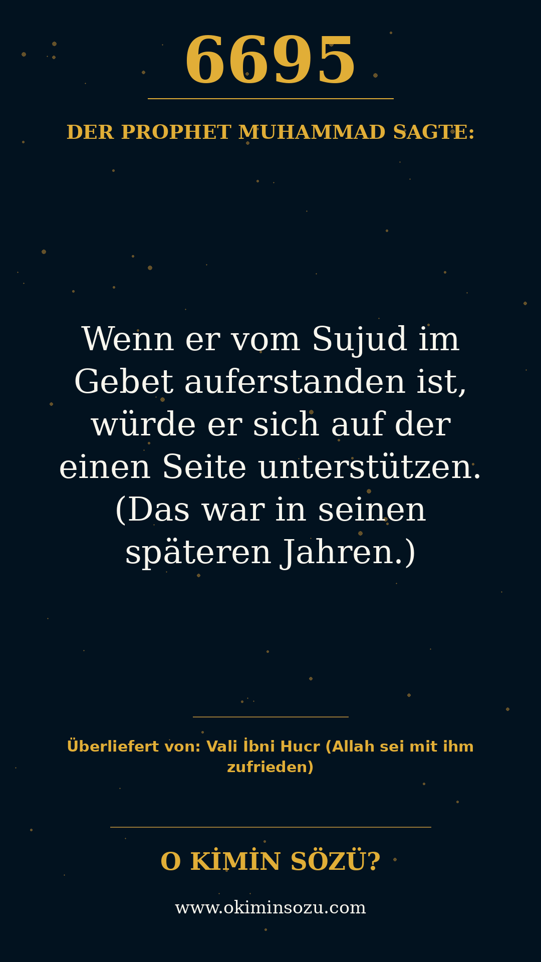 hadith 6695