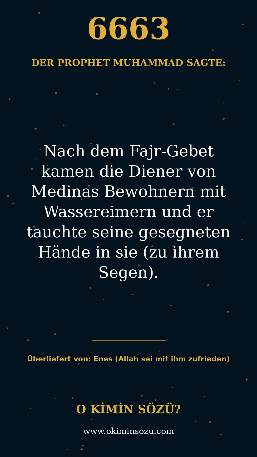 hadith 6663