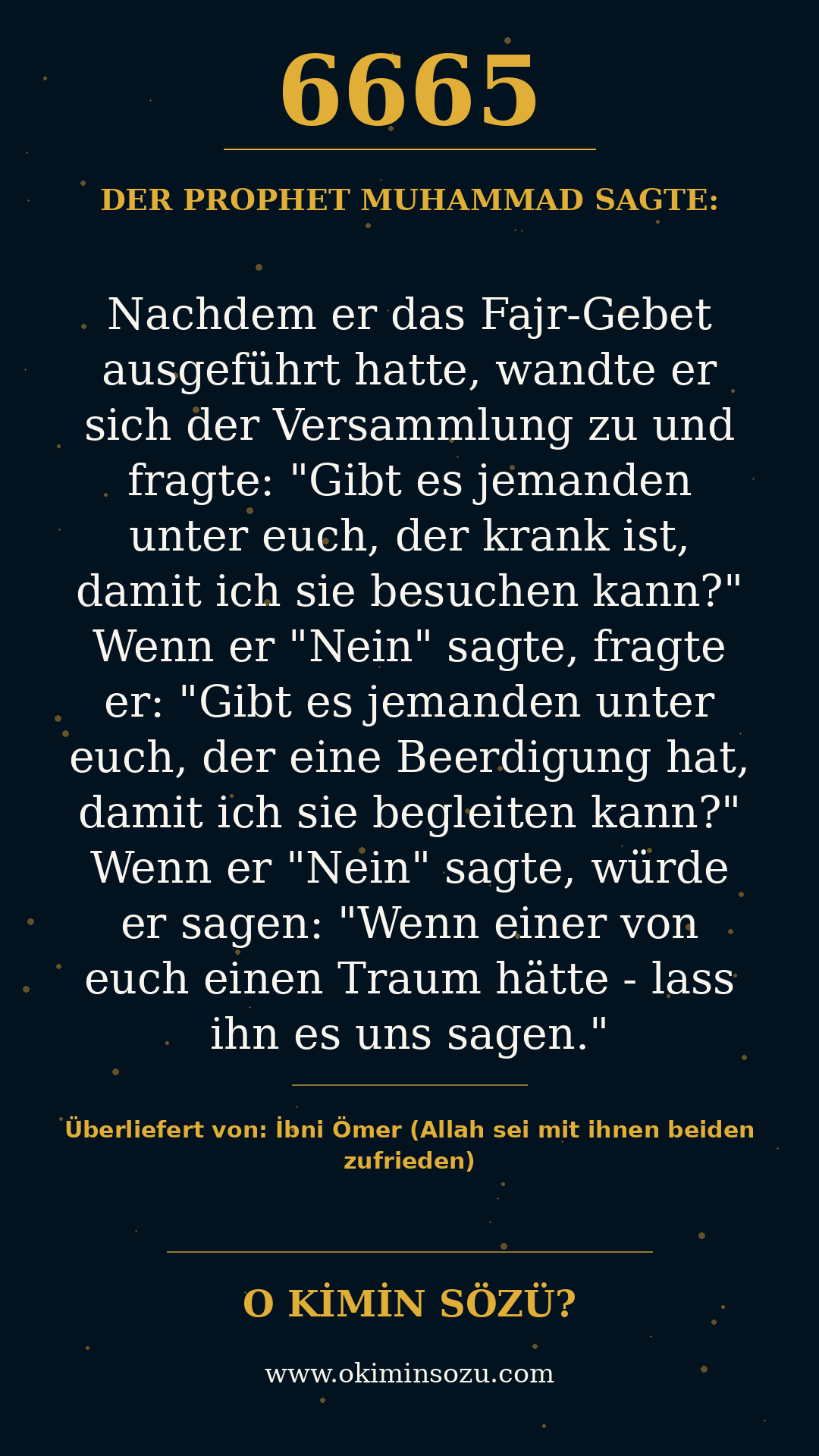 hadith 6665