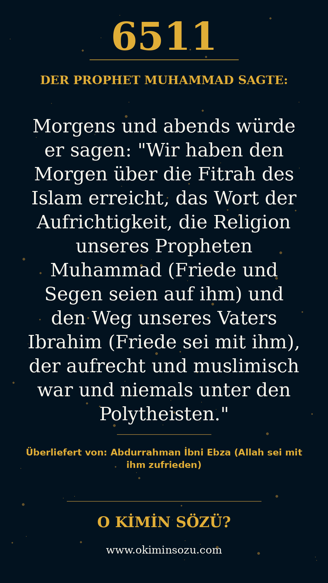 hadith 6511
