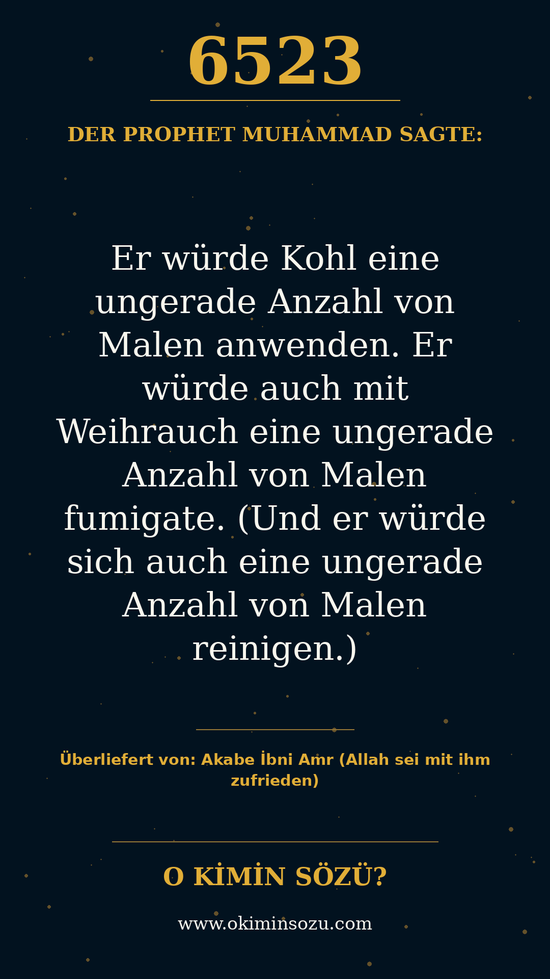 hadith 6523