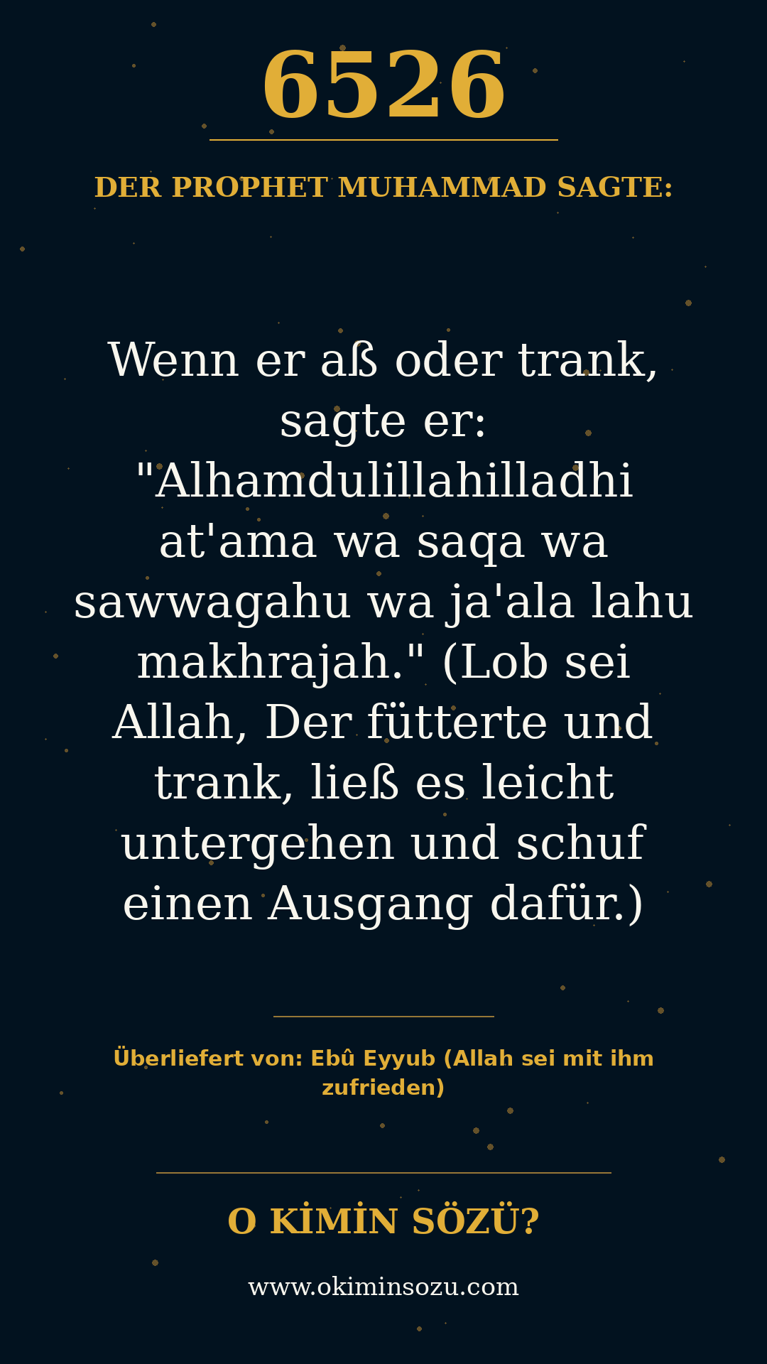 hadith 6526