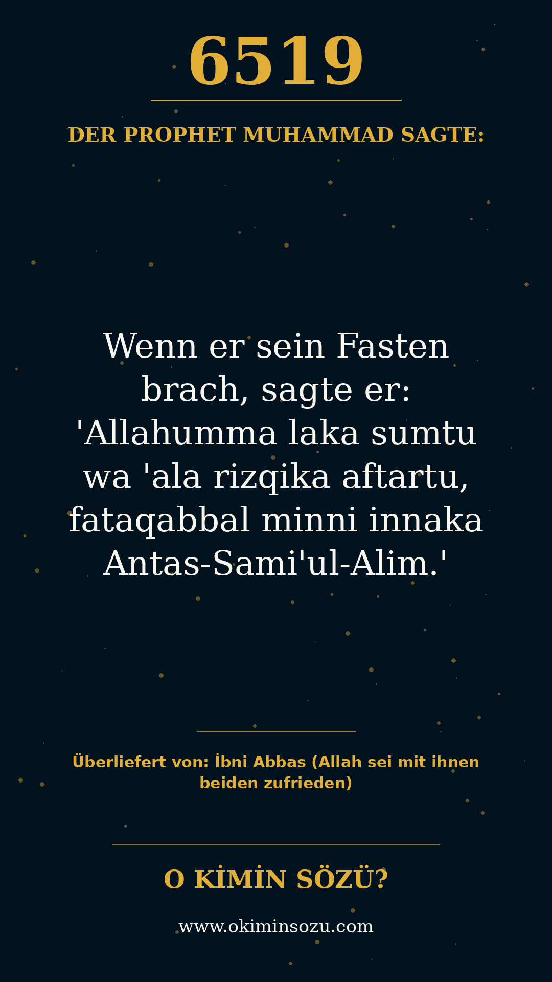 hadith 6519