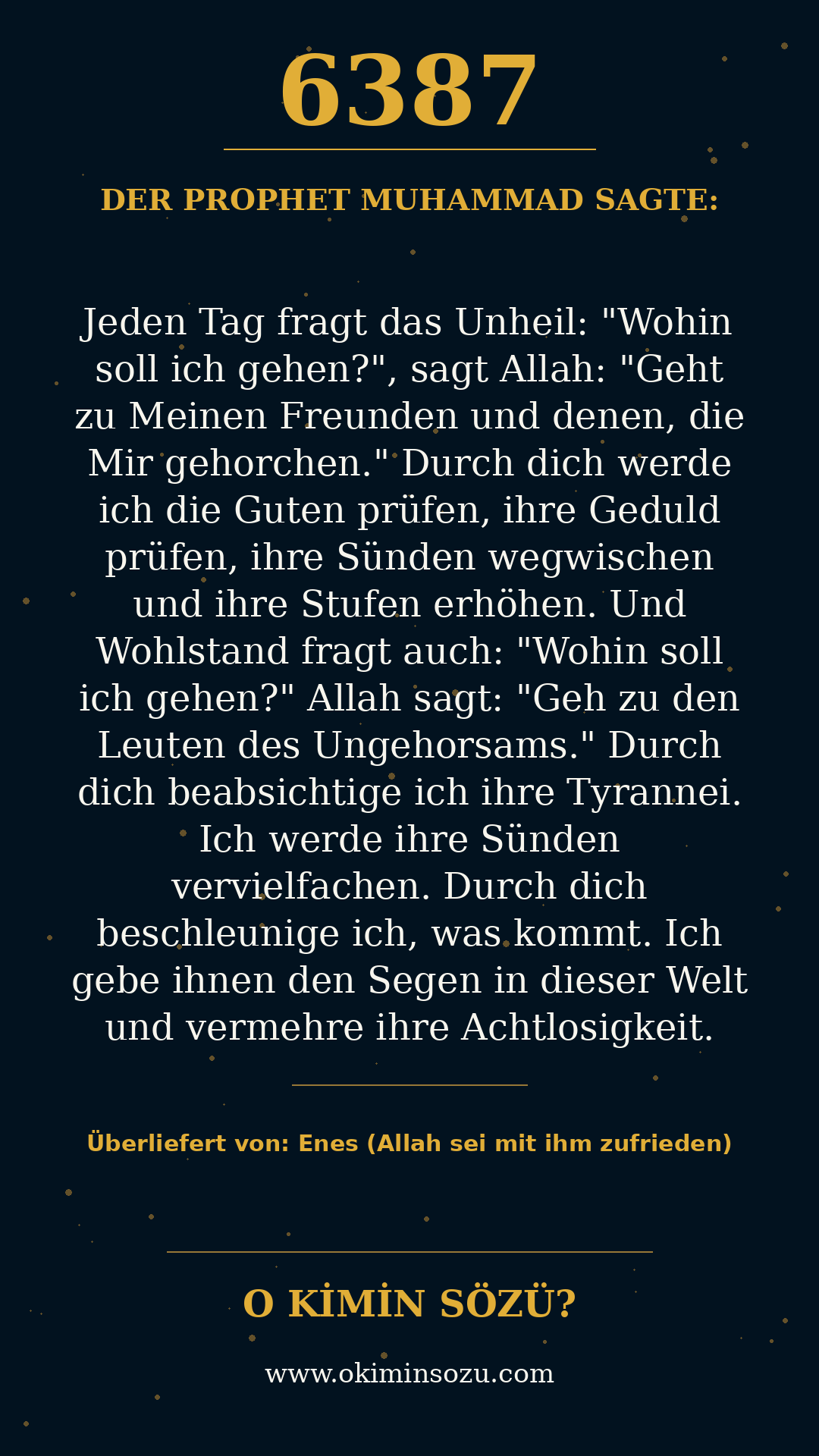 hadith 6387