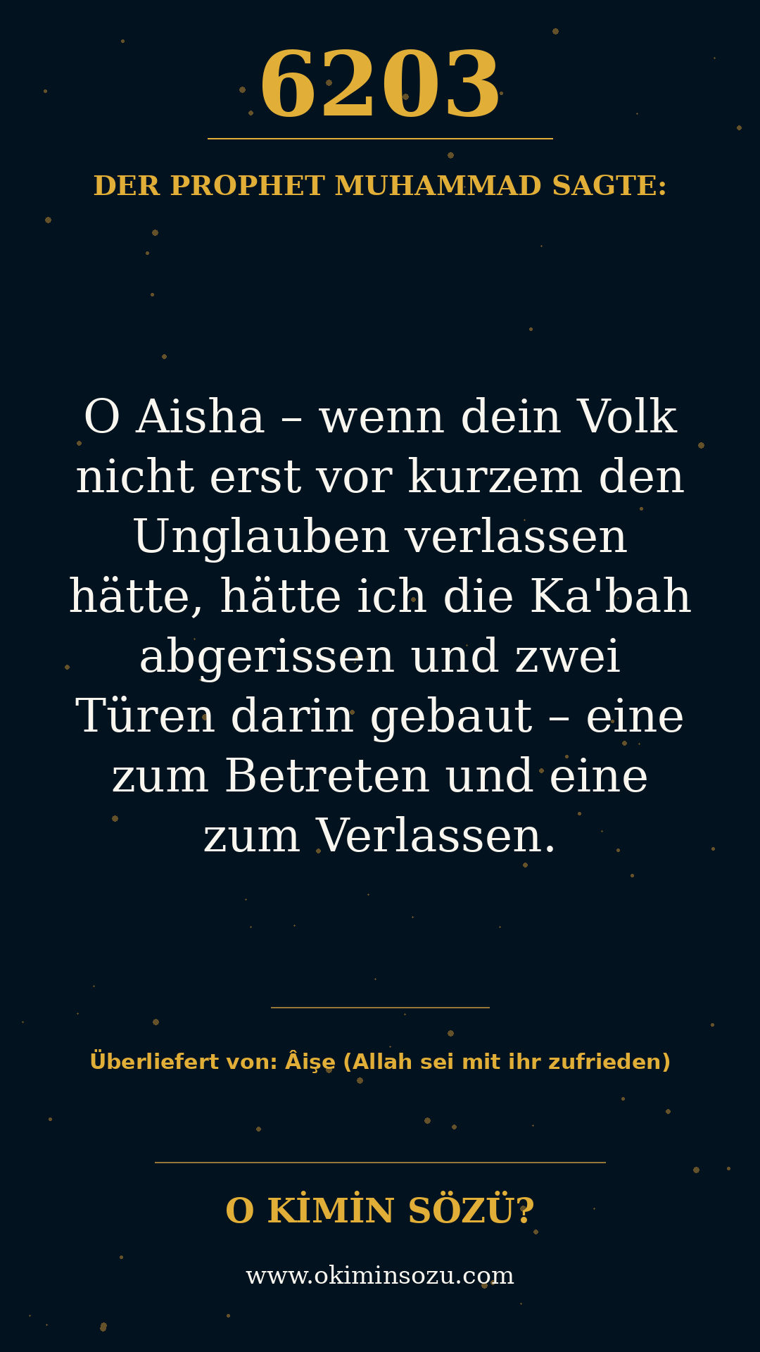 hadith 6203
