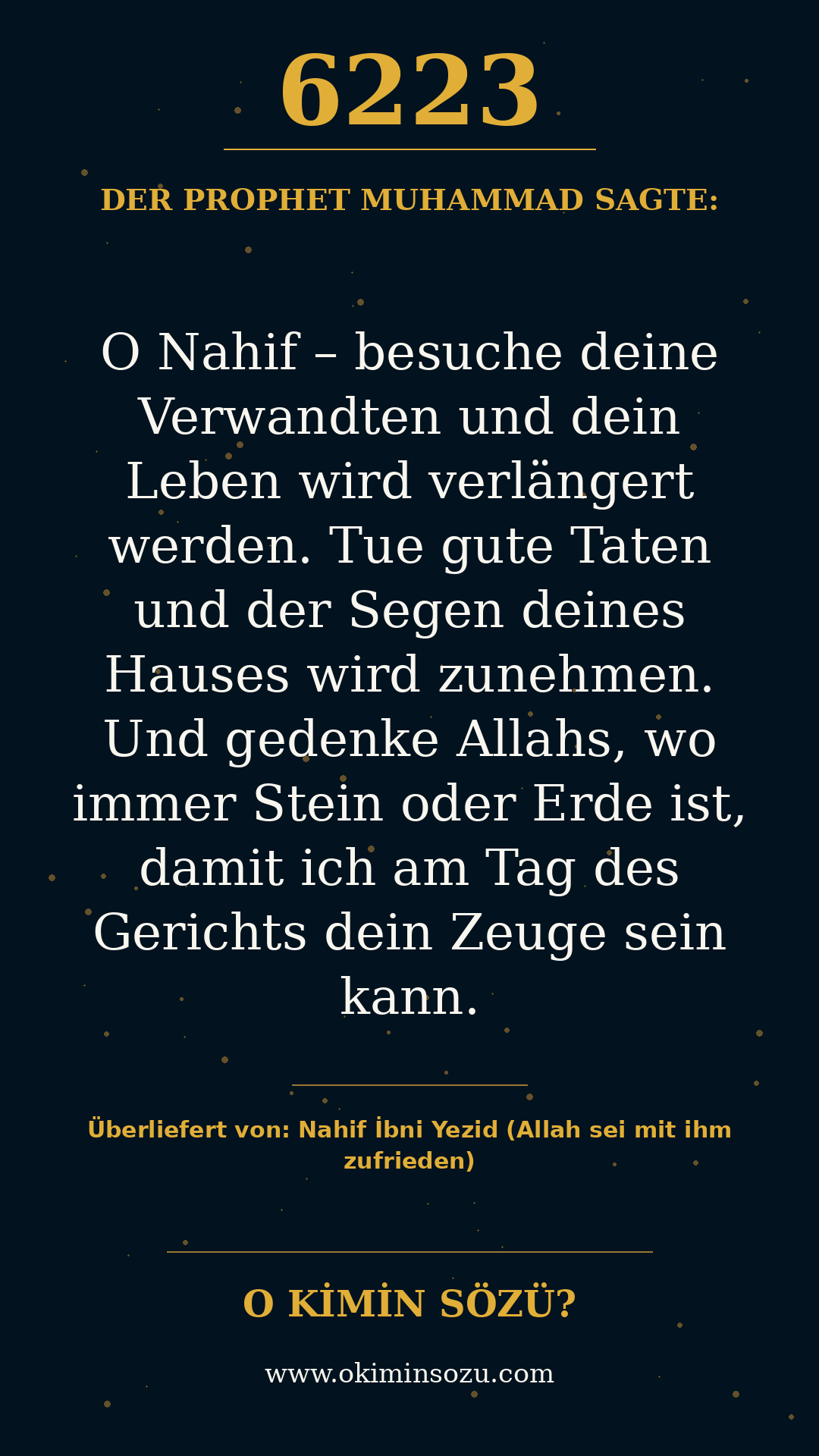 hadith 6223