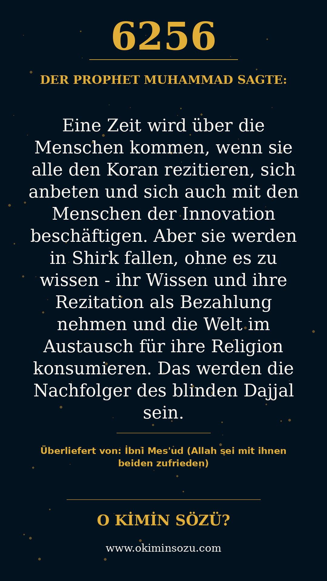 hadith 6256