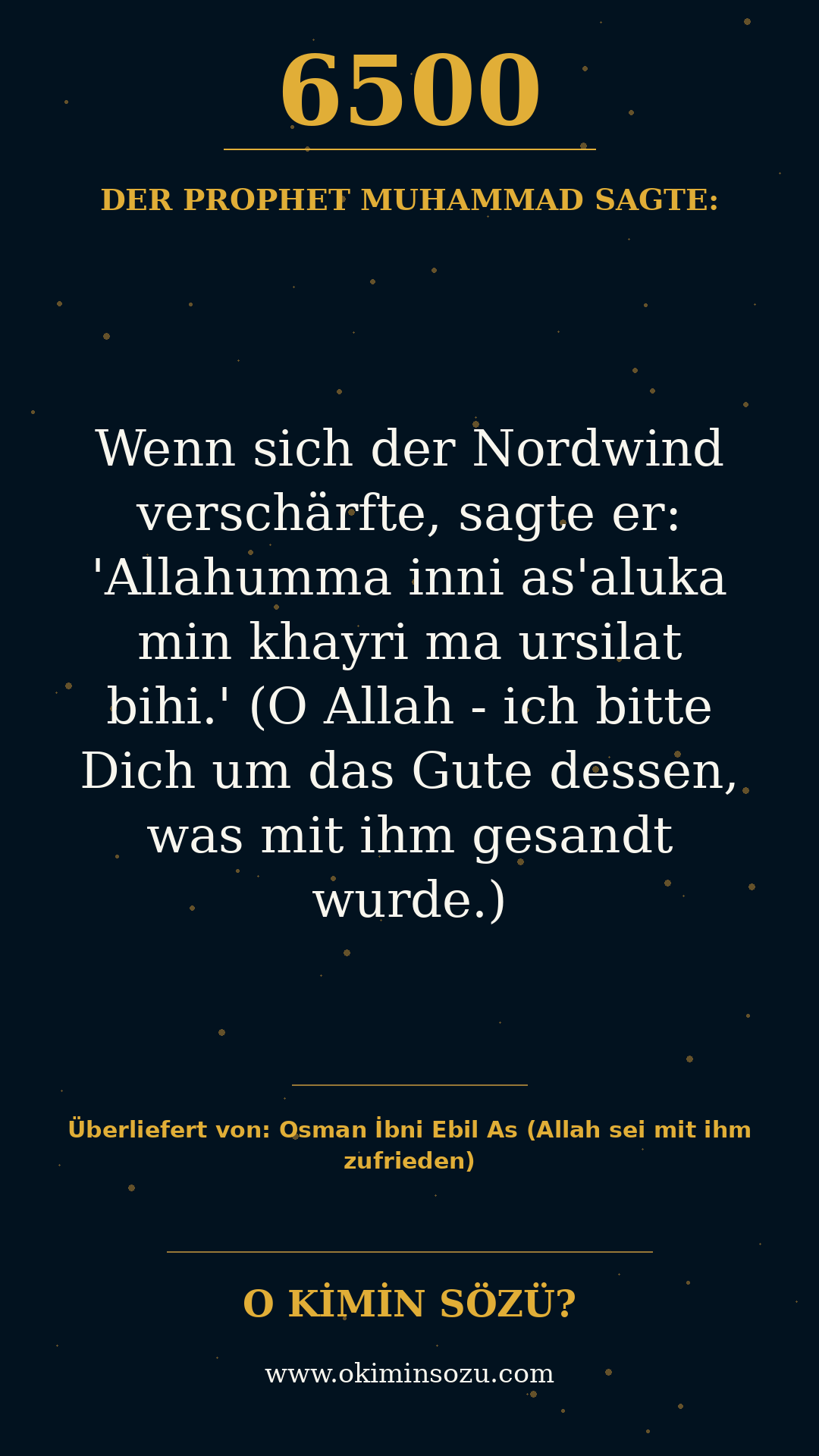 hadith 6500