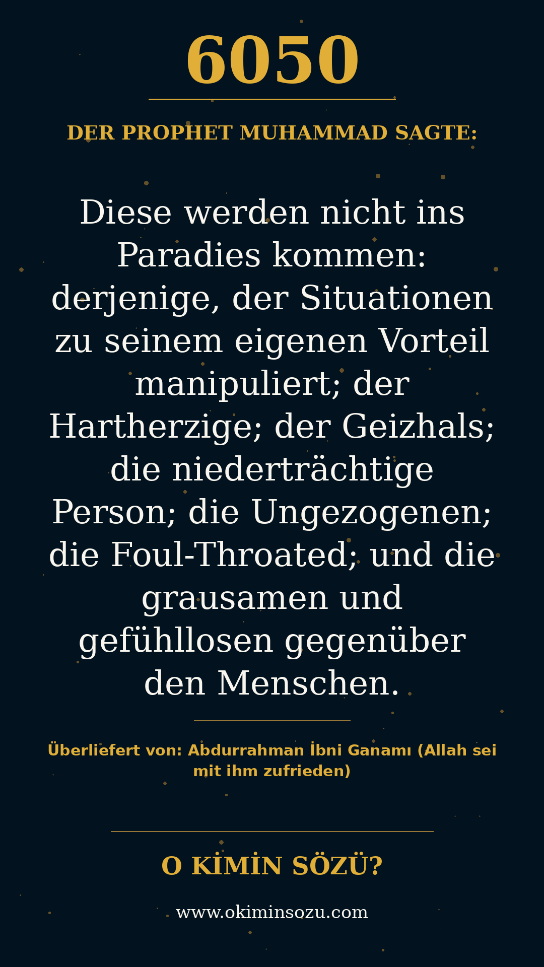 hadith 6050