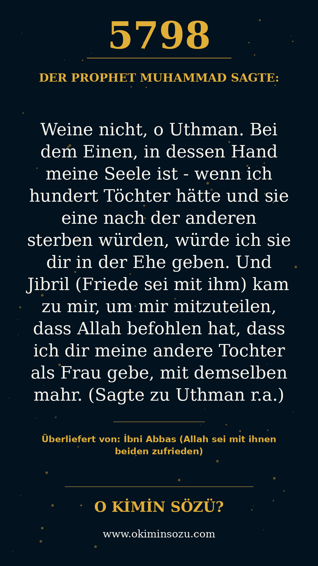 hadith 5798
