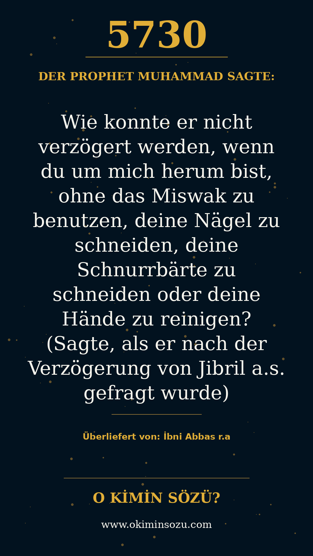 hadith 5730