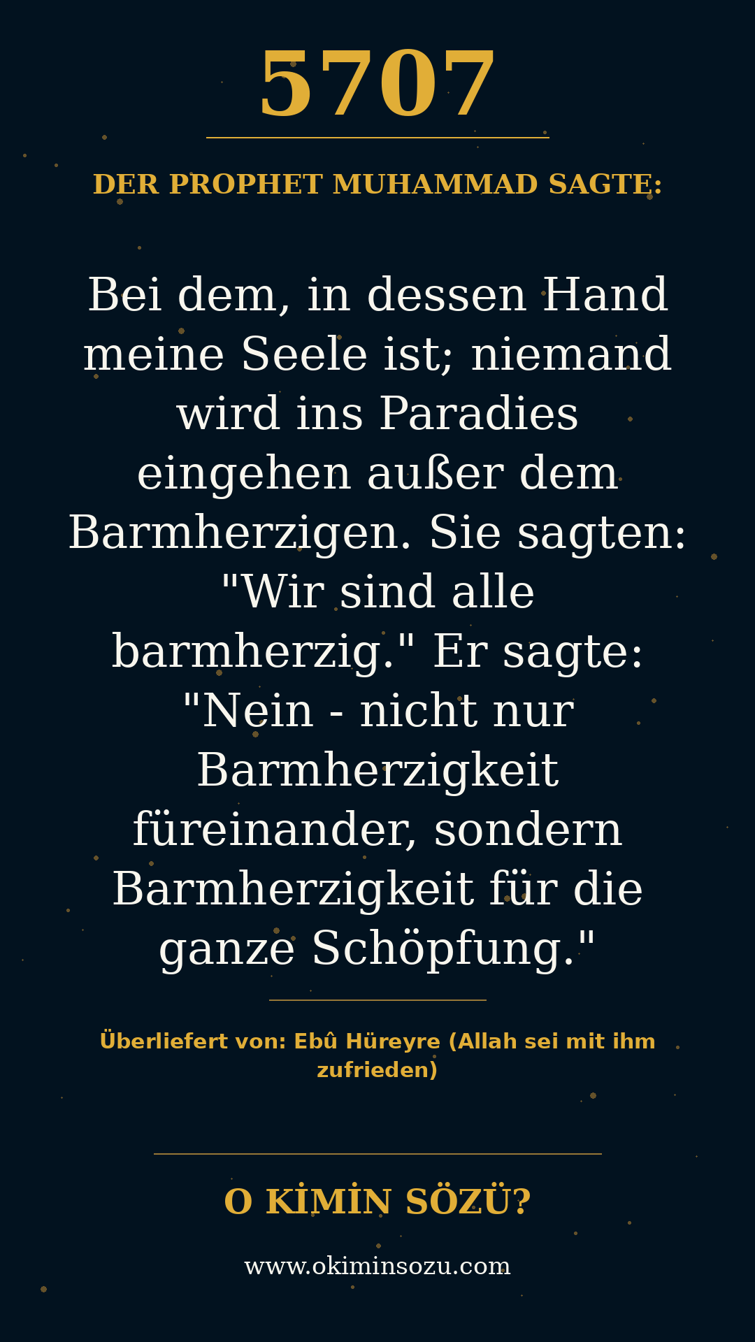 hadith 5707