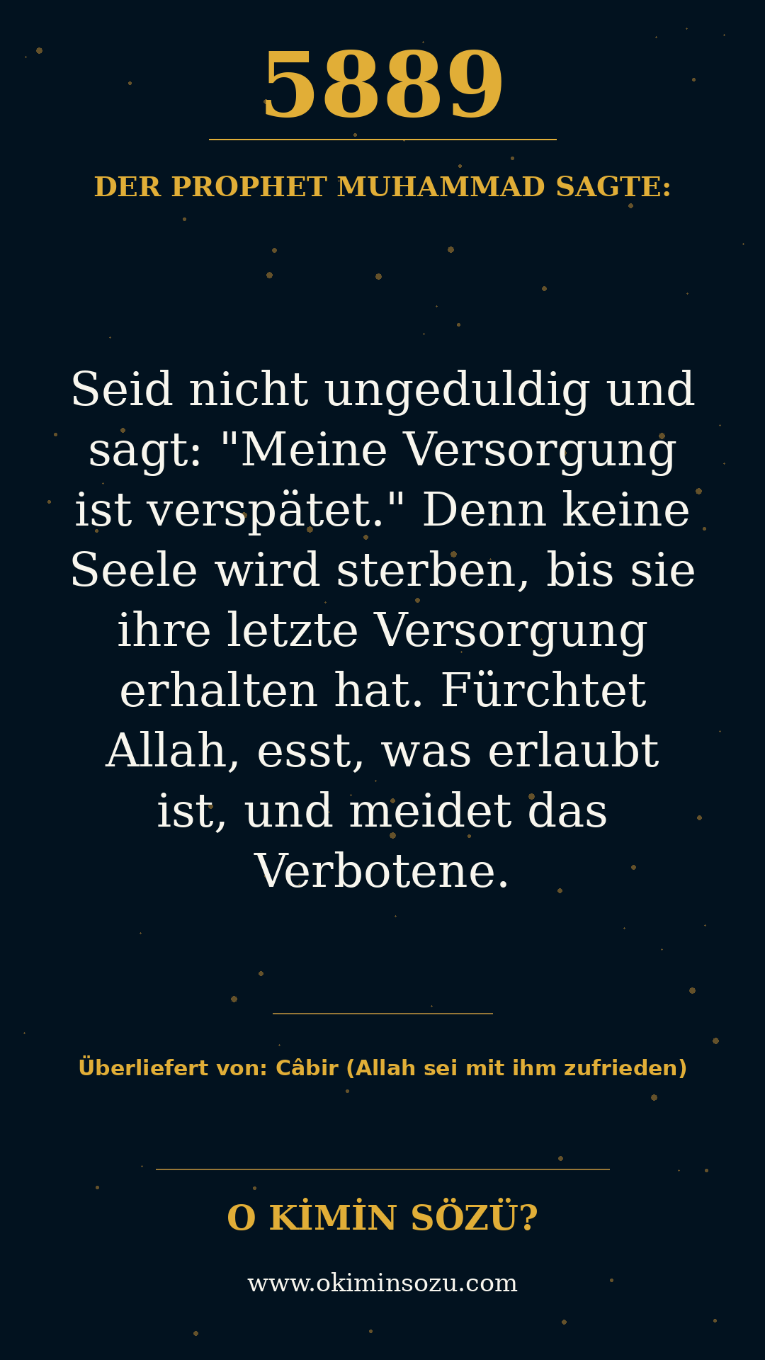 hadith 5889