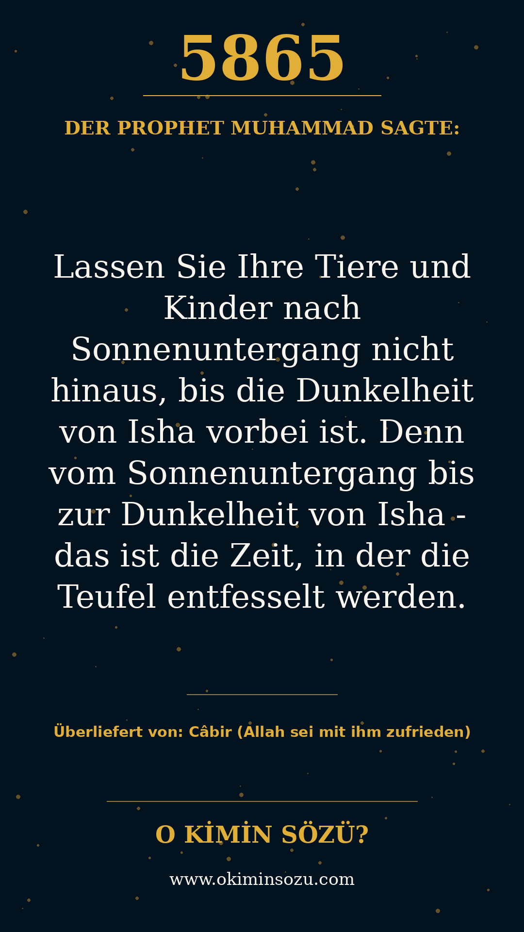 hadith 5865