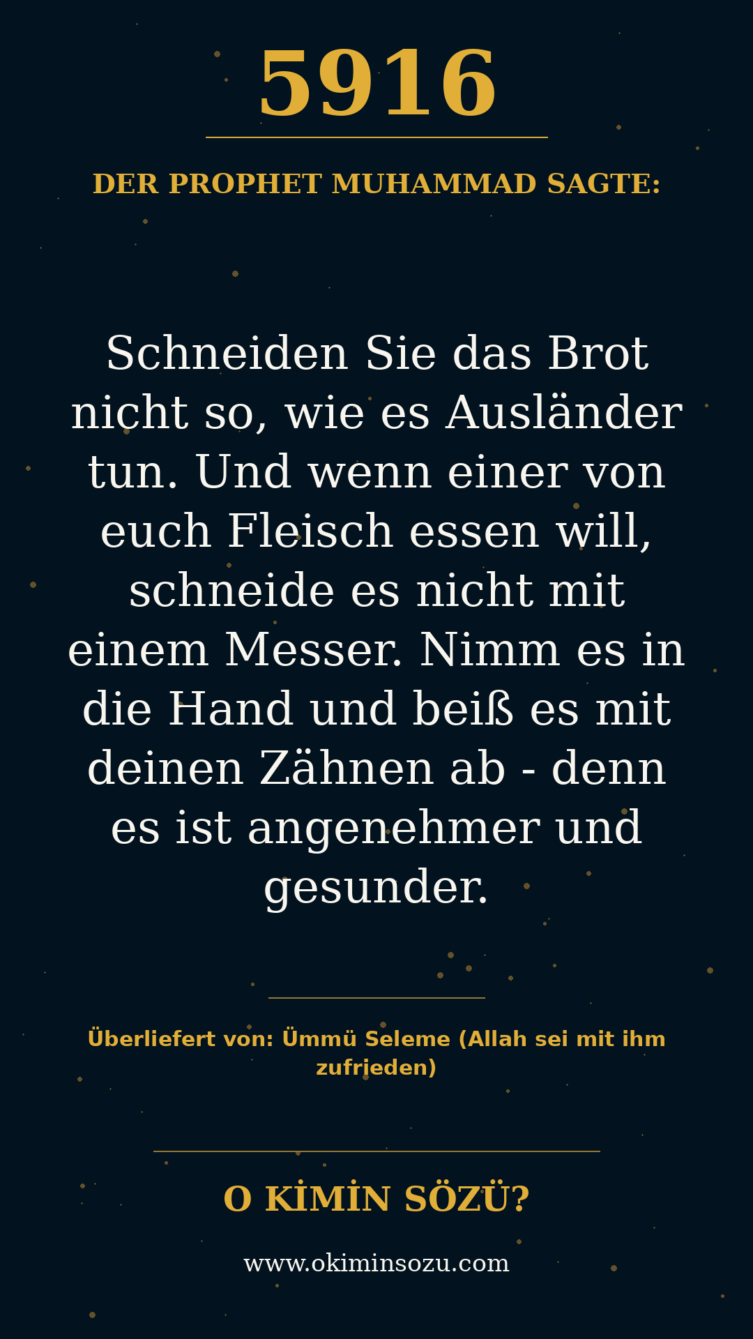 hadith 5916