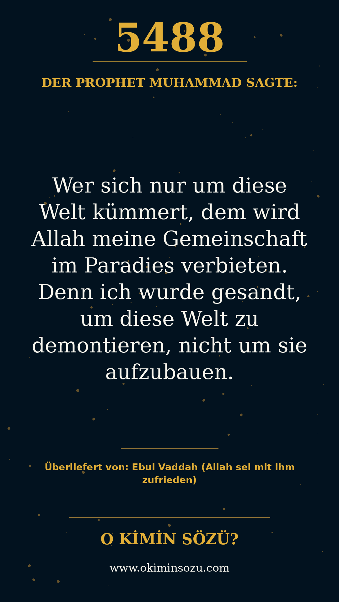 hadith 5488