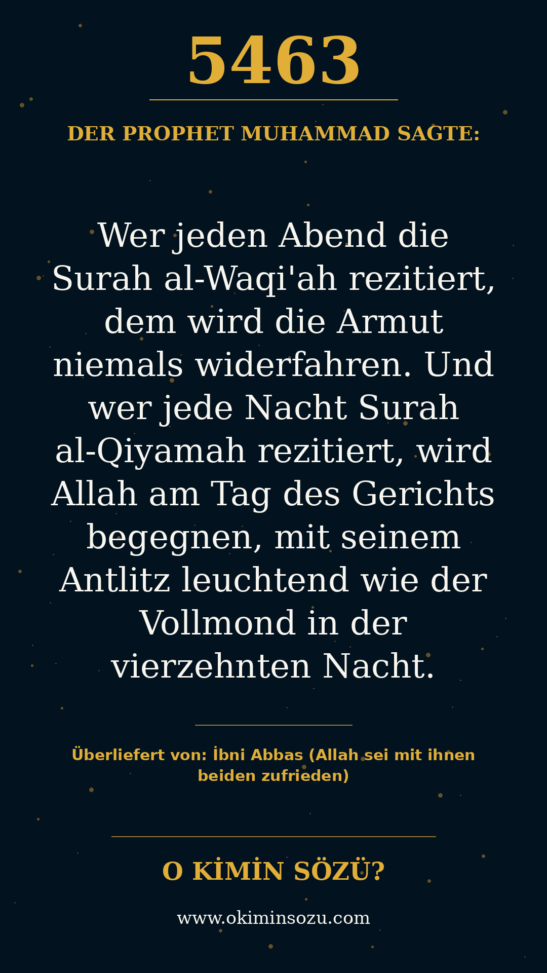 hadith 5463