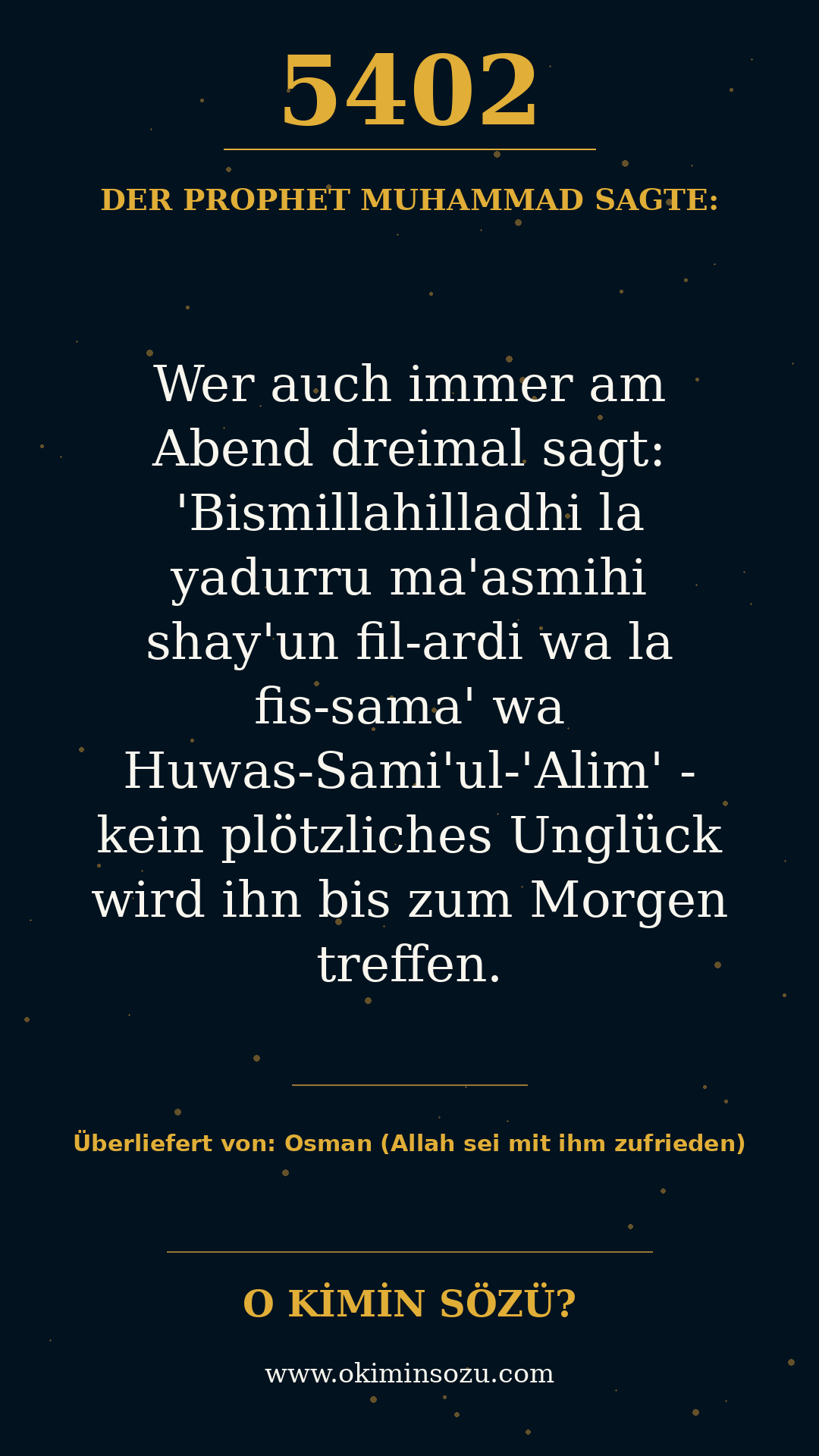 hadith 5402