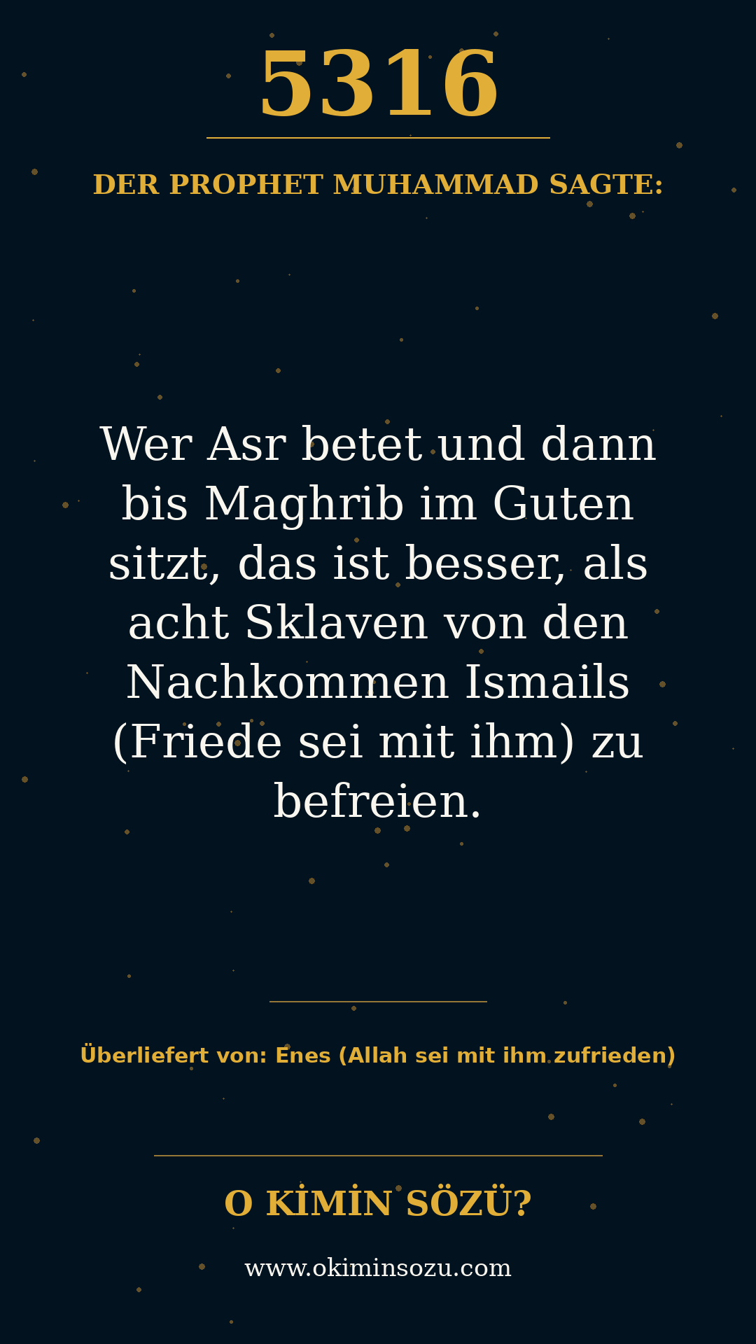 hadith 5316