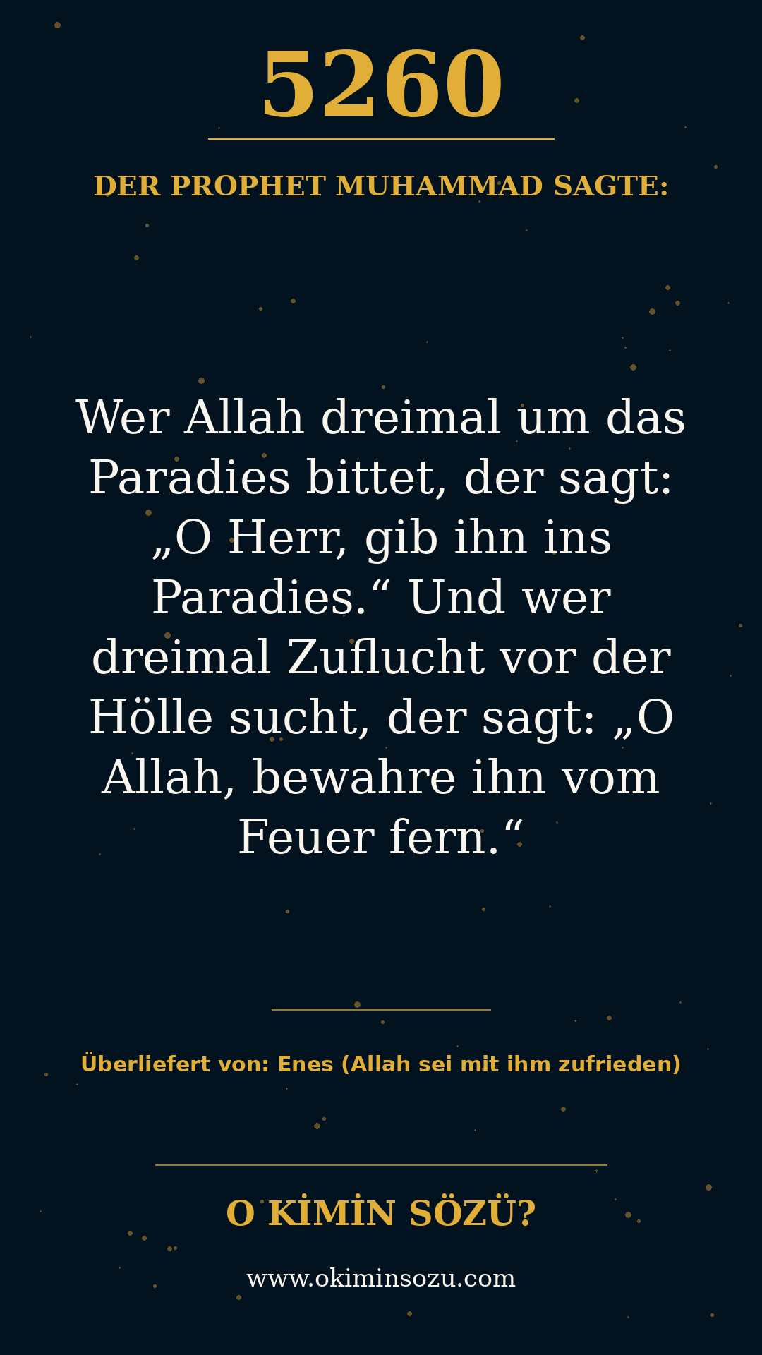 hadith 5260