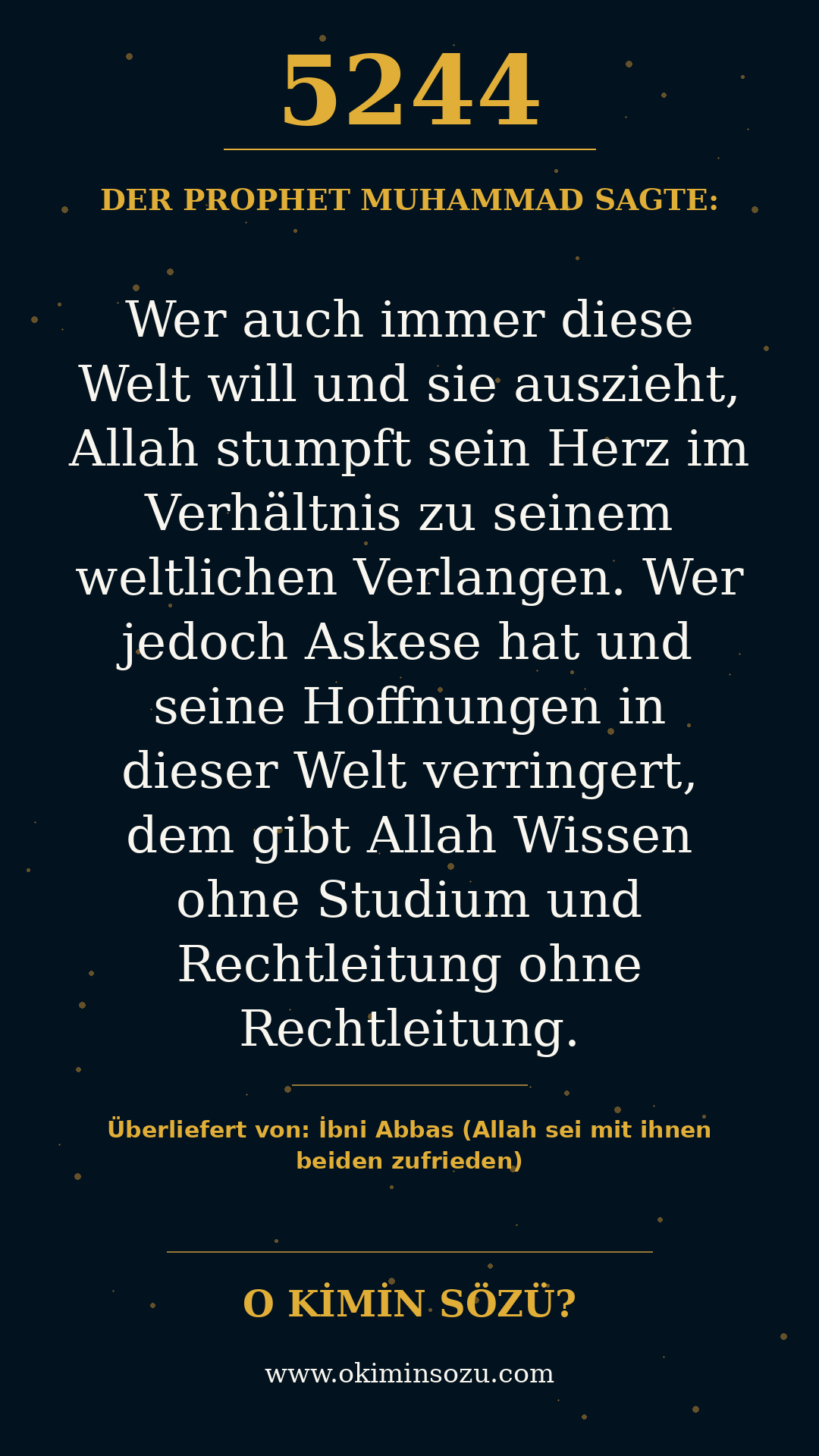 hadith 5244