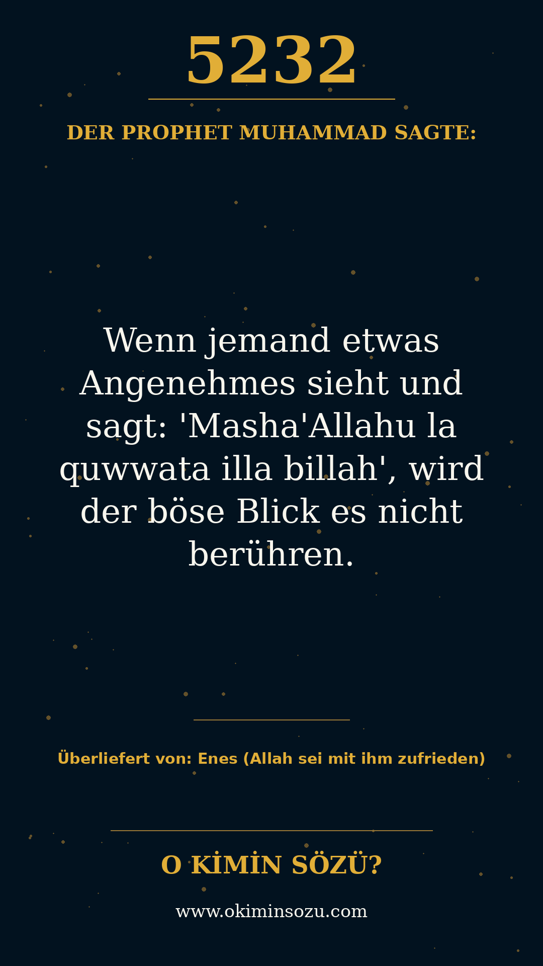 hadith 5232