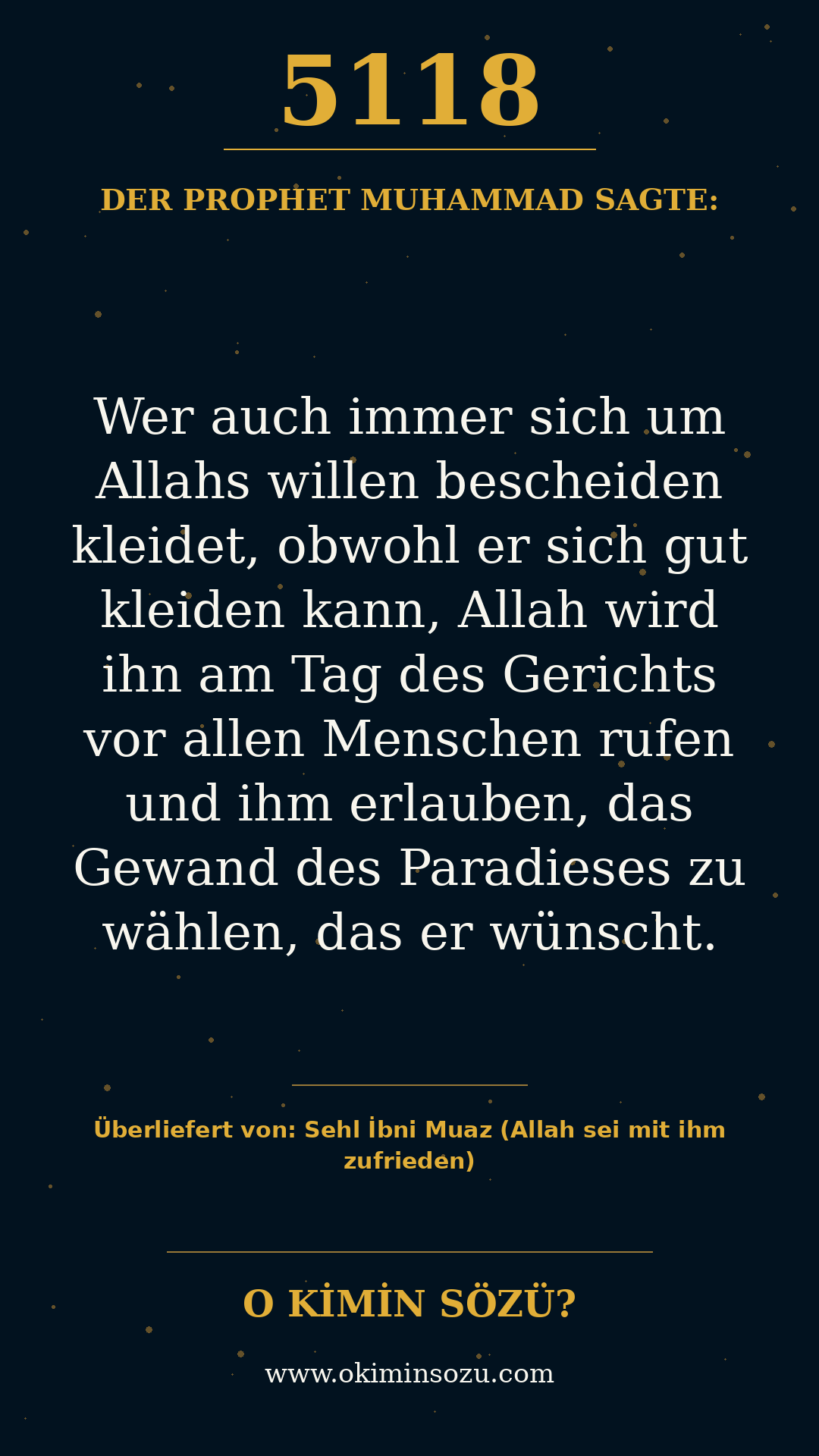 hadith 5118