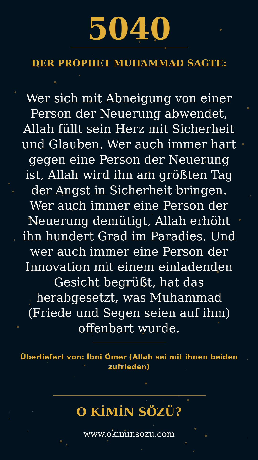 hadith 5040