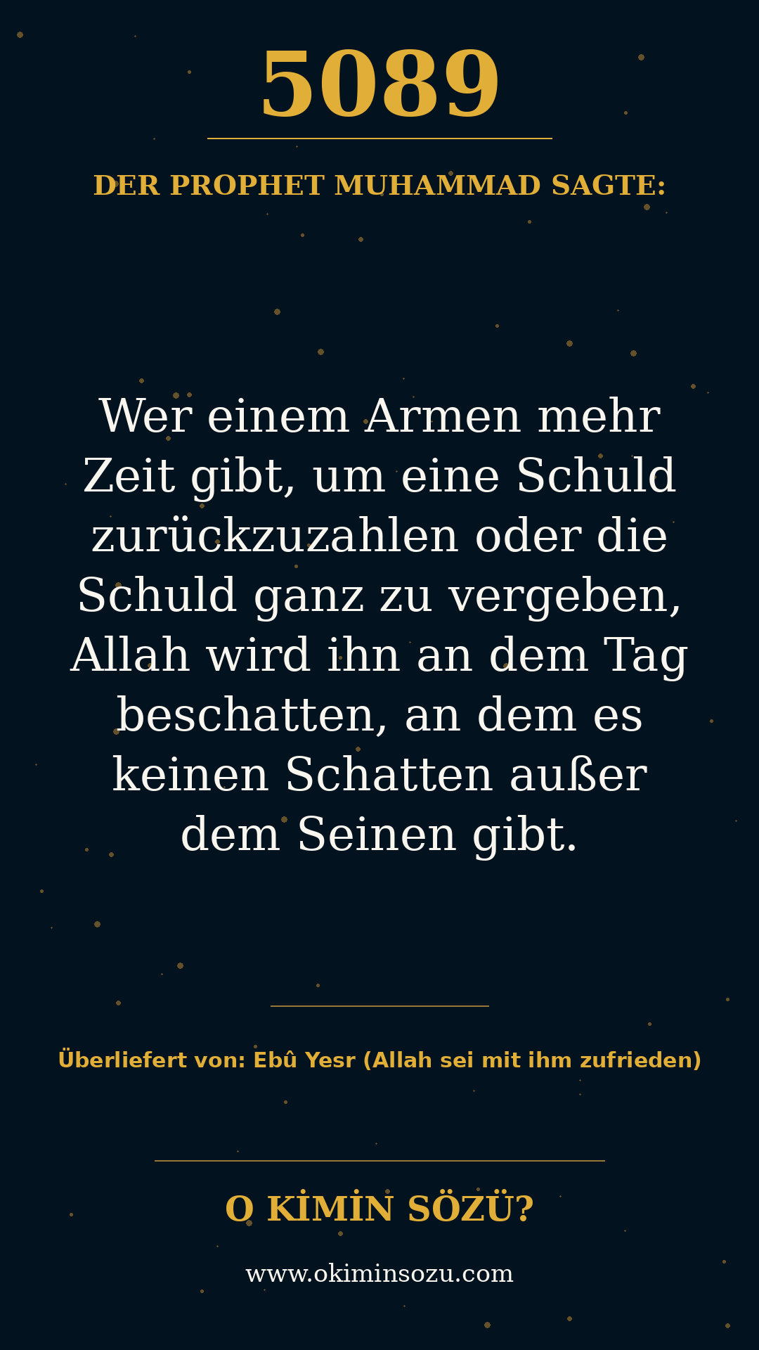 hadith 5089