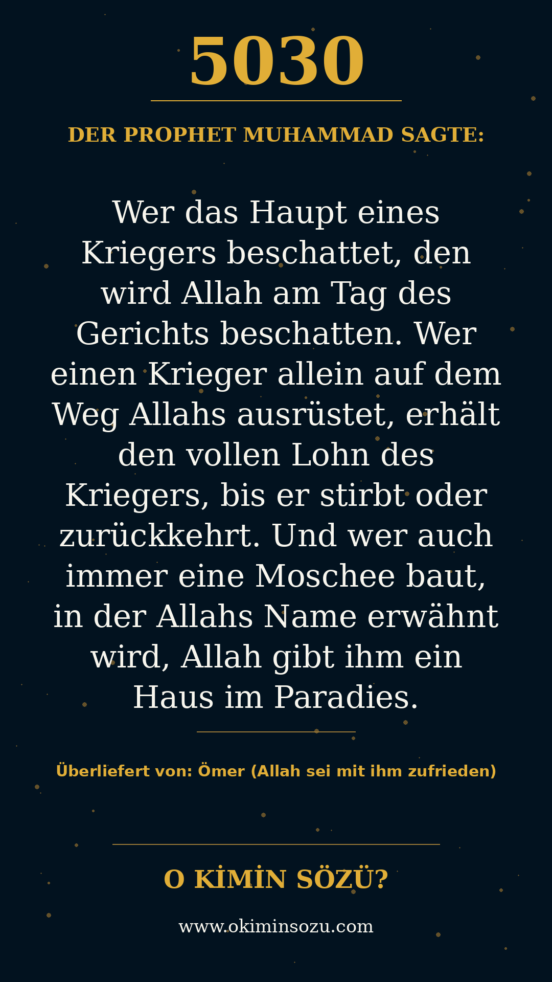 hadith 5030