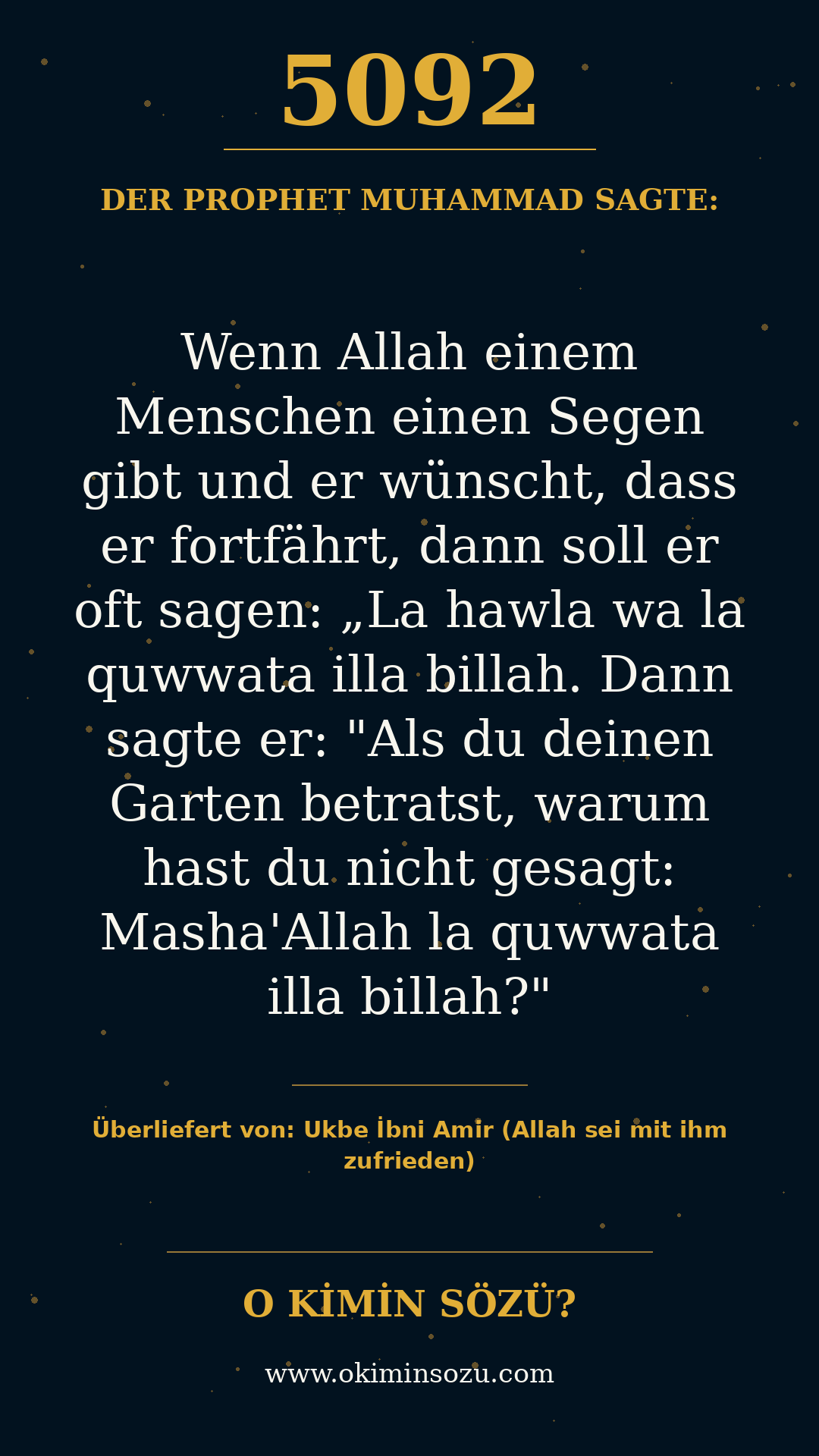 hadith 5092