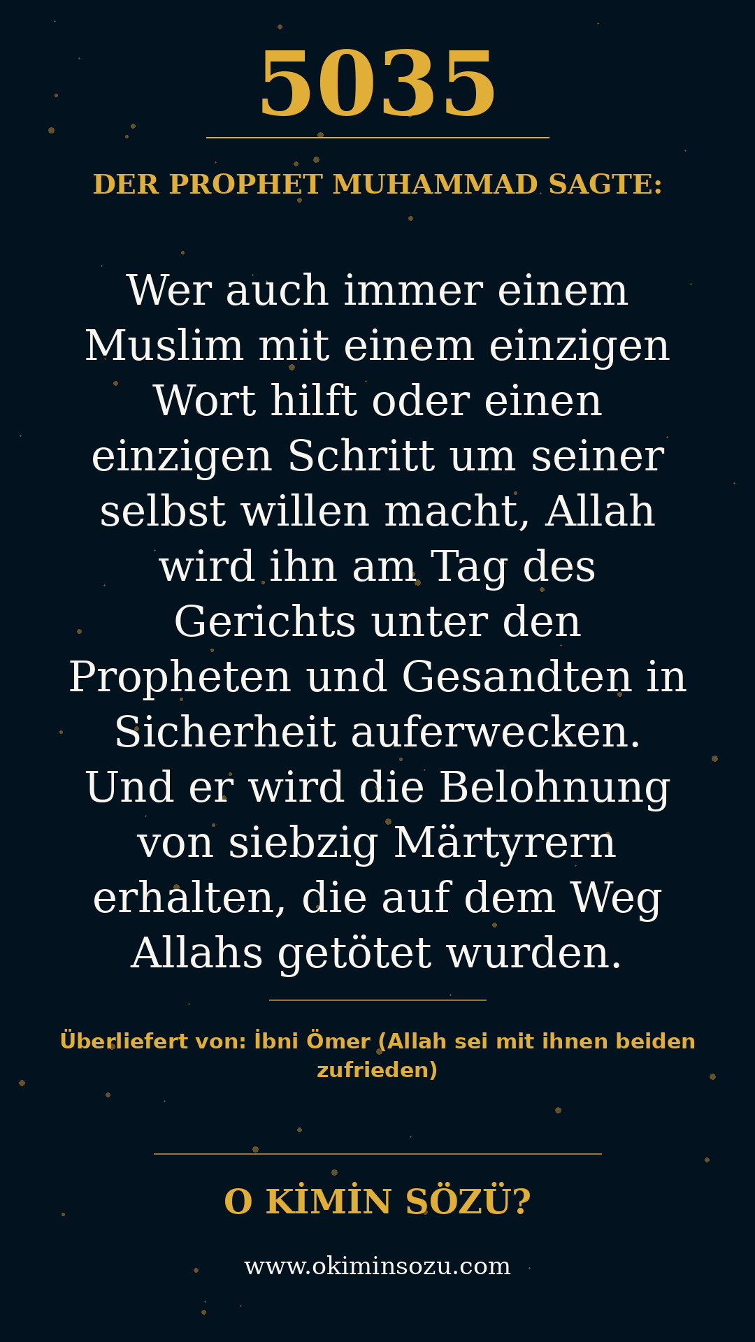 hadith 5035