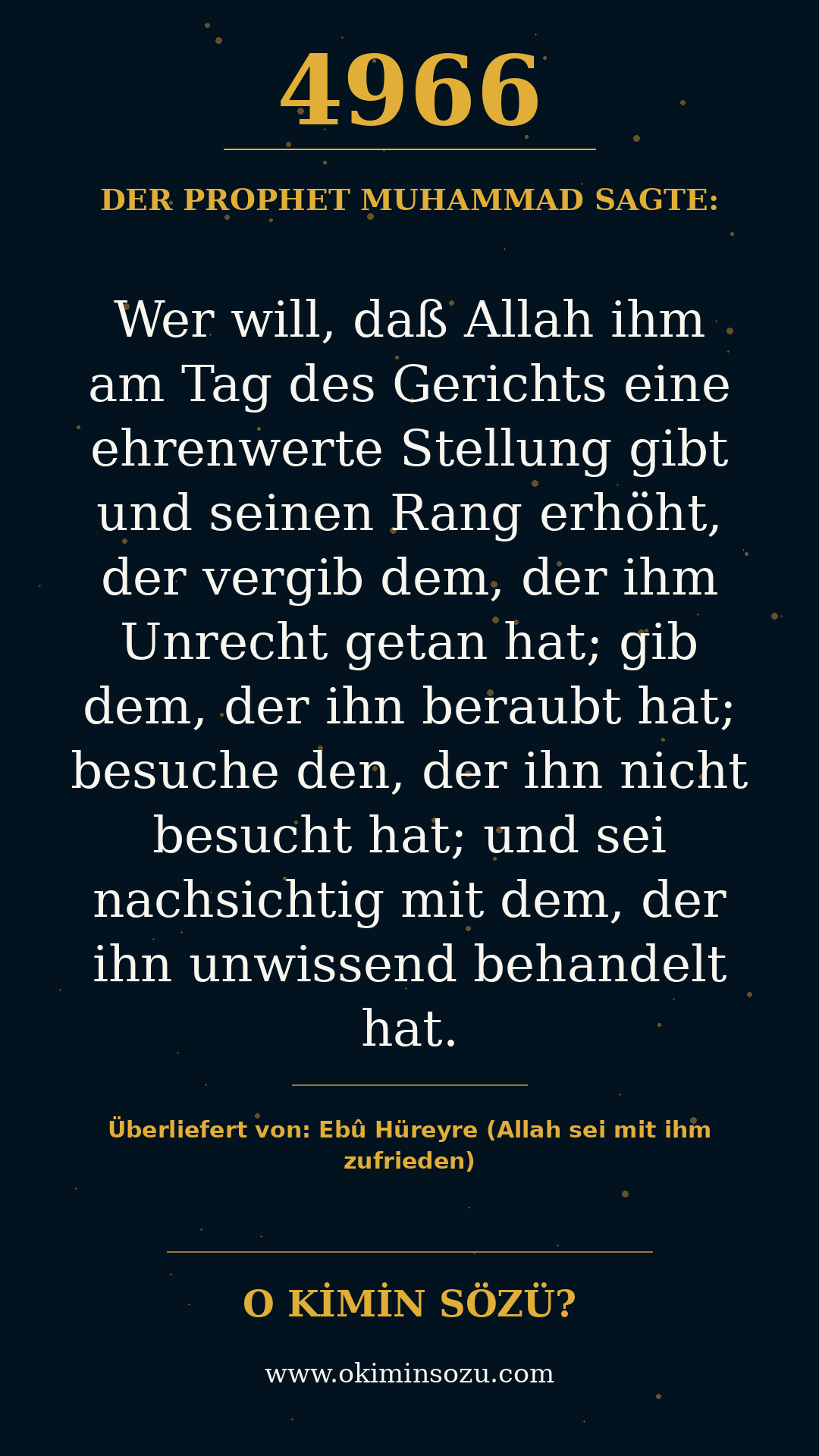 hadith 4966