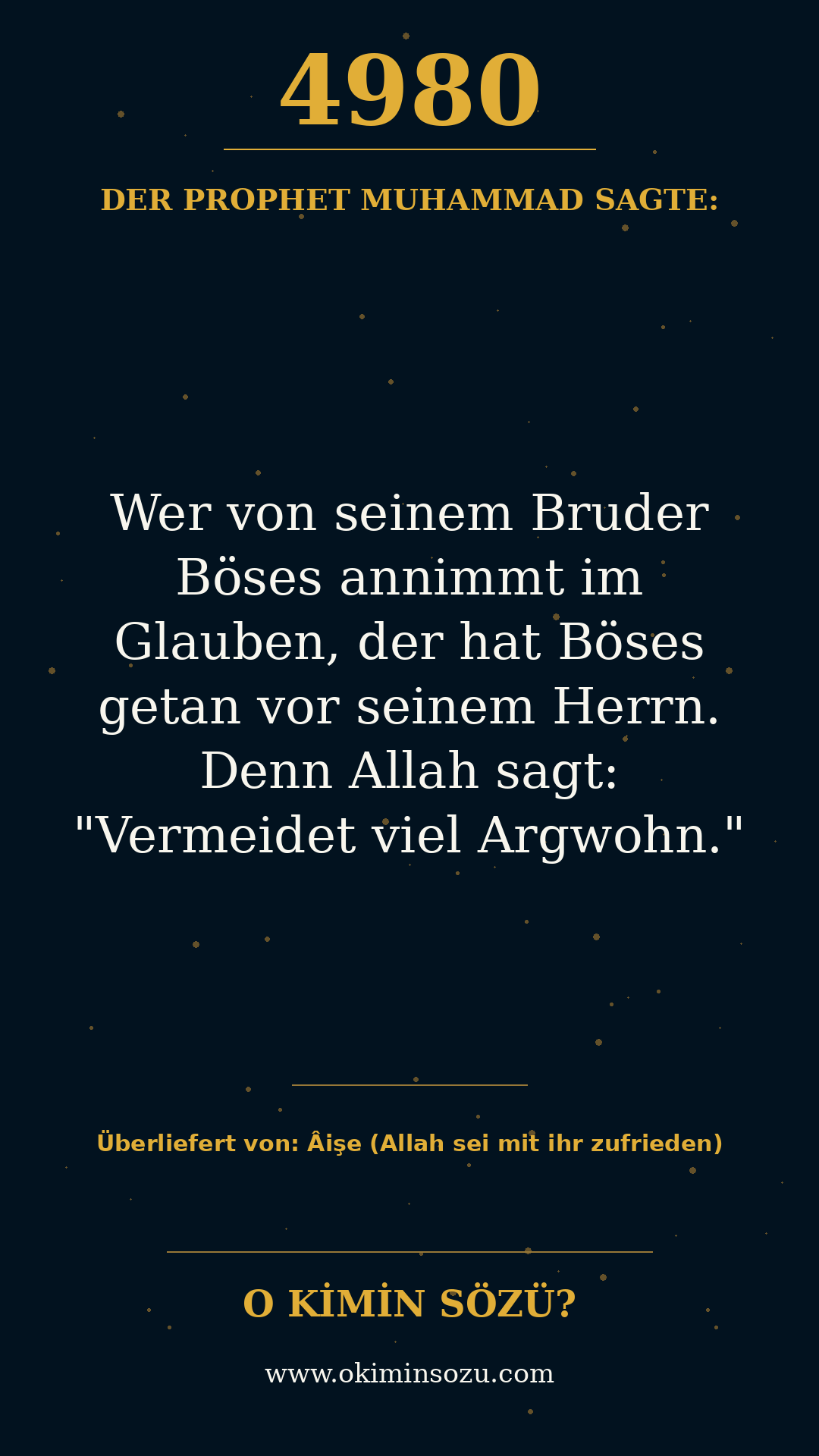 hadith 4980