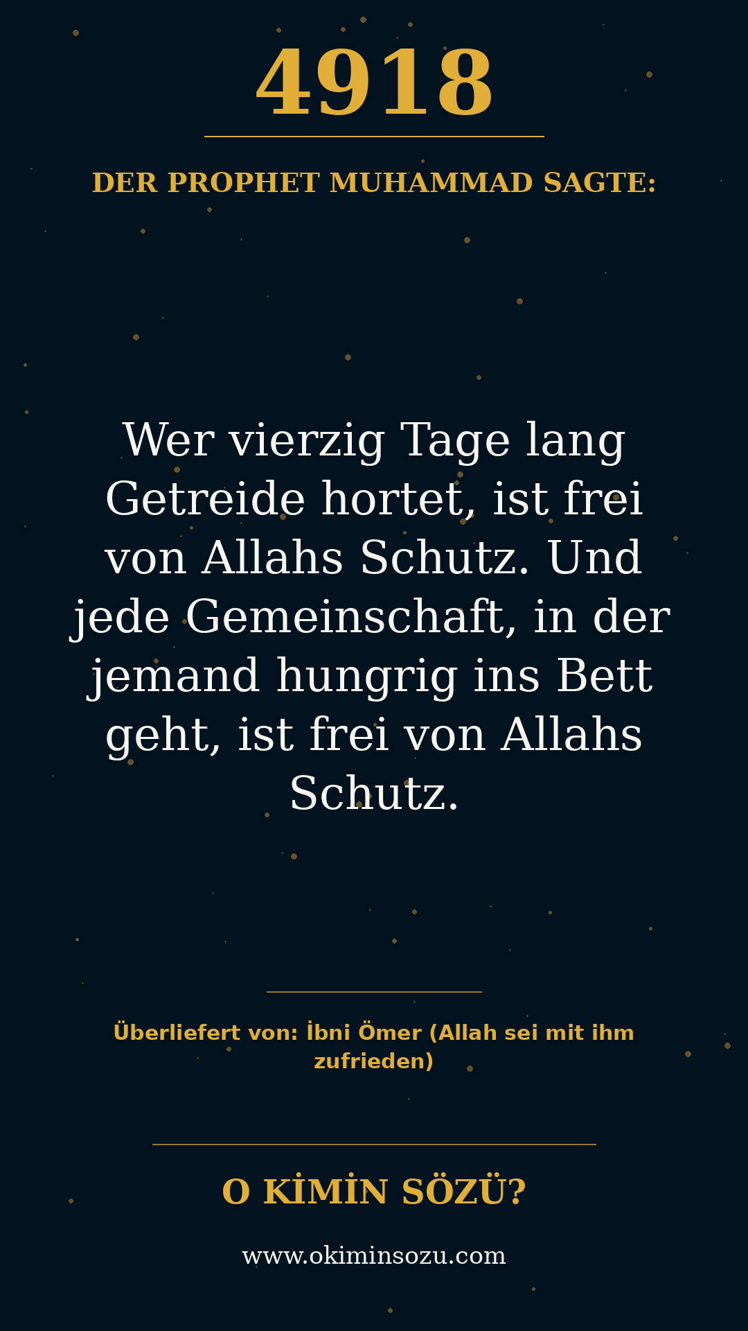 hadith 4918