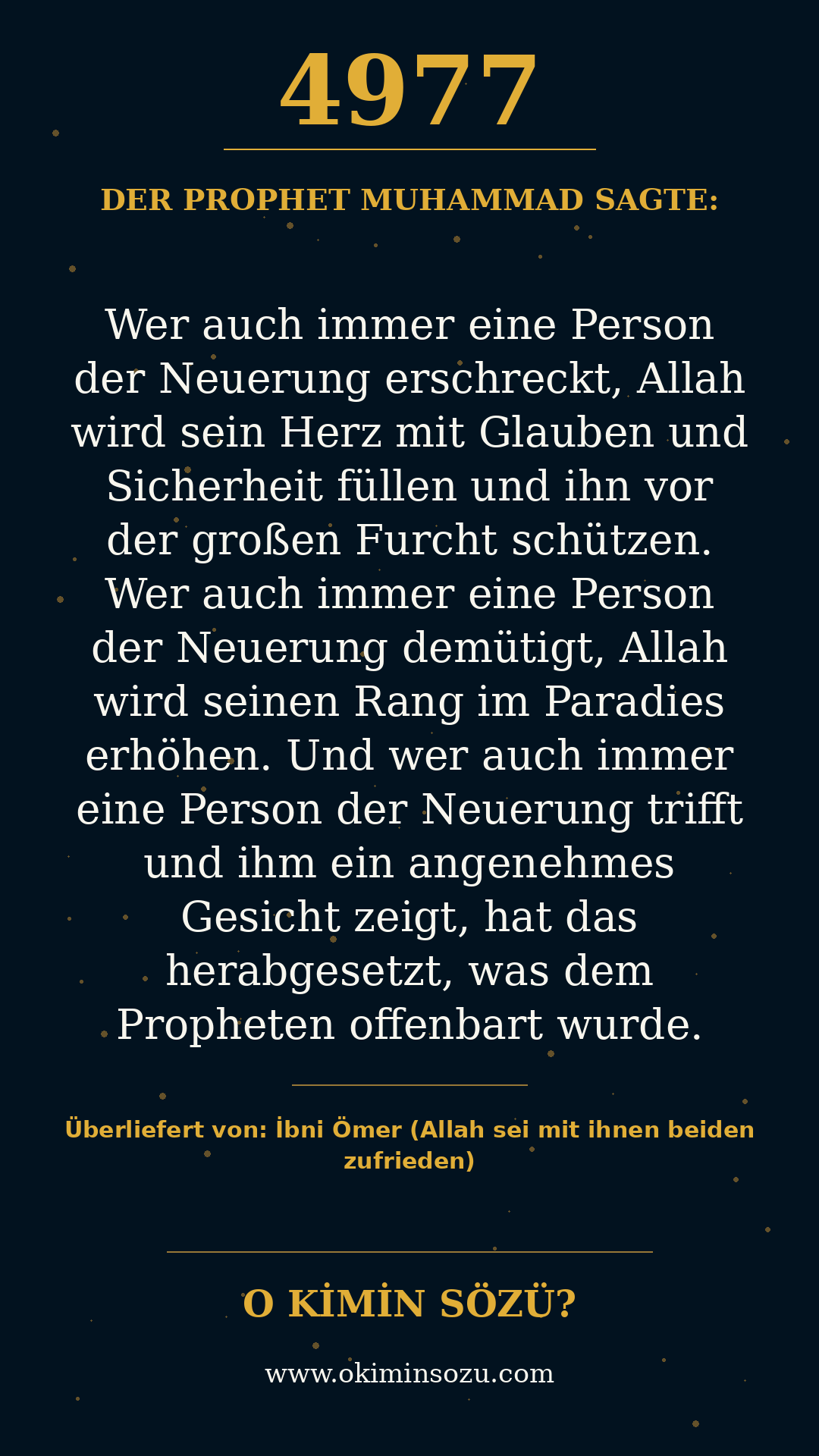 hadith 4977