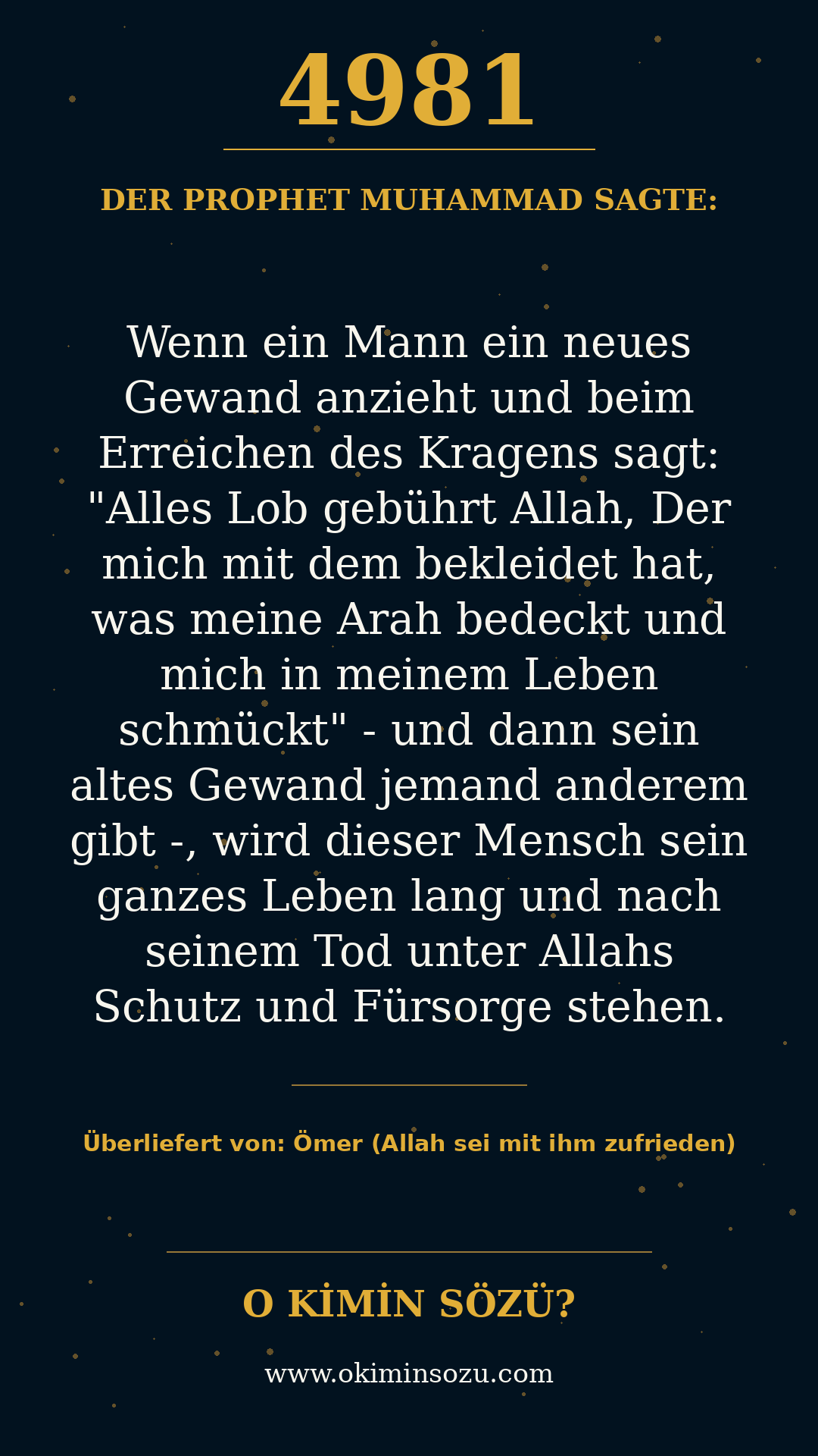 hadith 4981